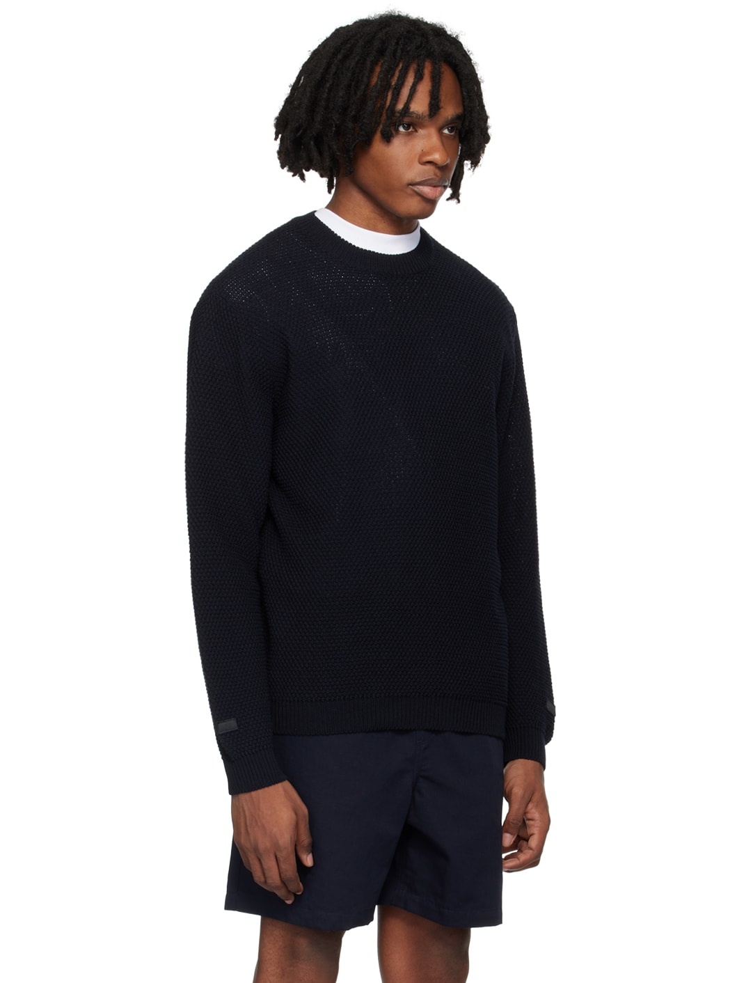 Navy JJJJound Edition Sweater - 2