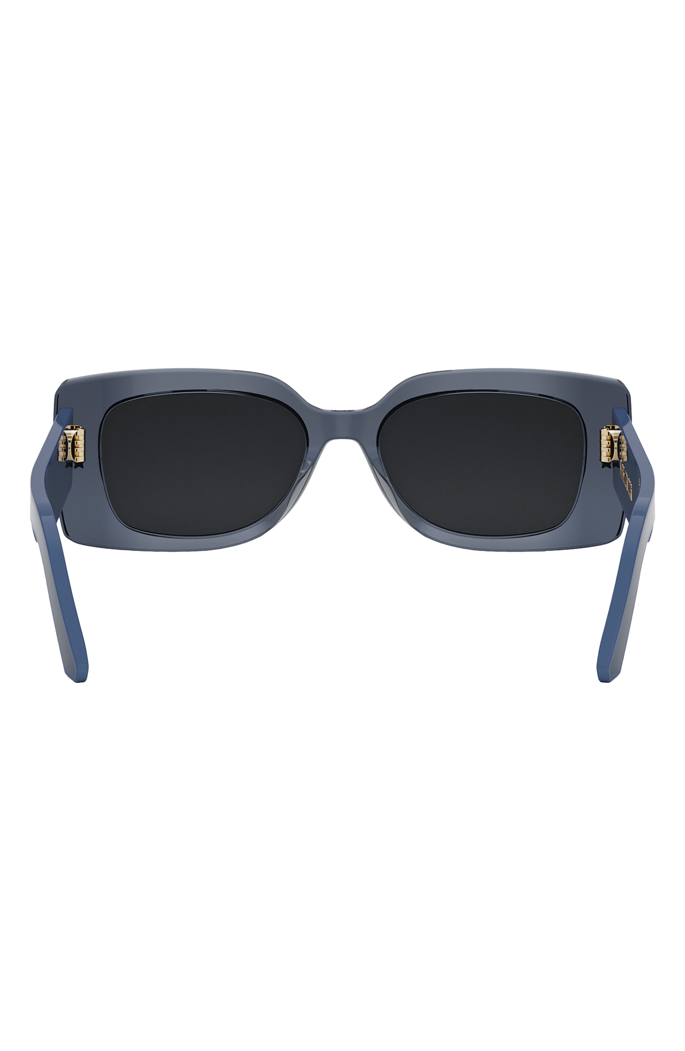 'DiorPacific S1U 53mm Rectangular Sunglasses in Blue/Other /Blue at Nordstrom - 5