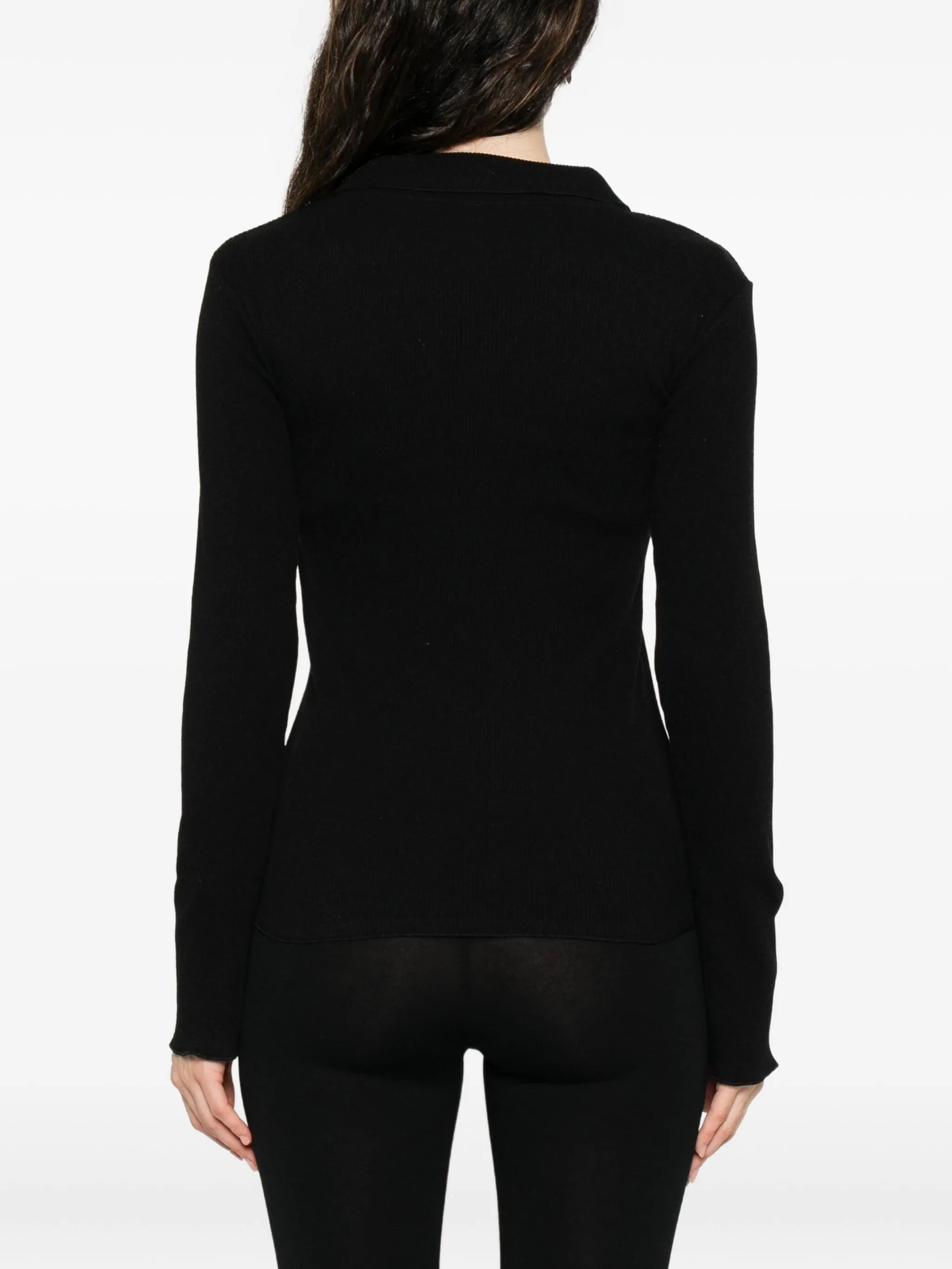Baserange Button-front Ribbed Cardigan - 4