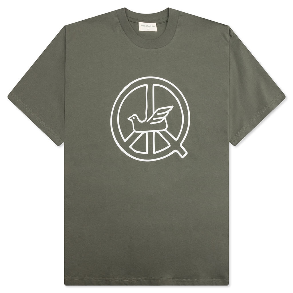 PEACEFUL DOVE T-SHIRT - OLIVE - 1