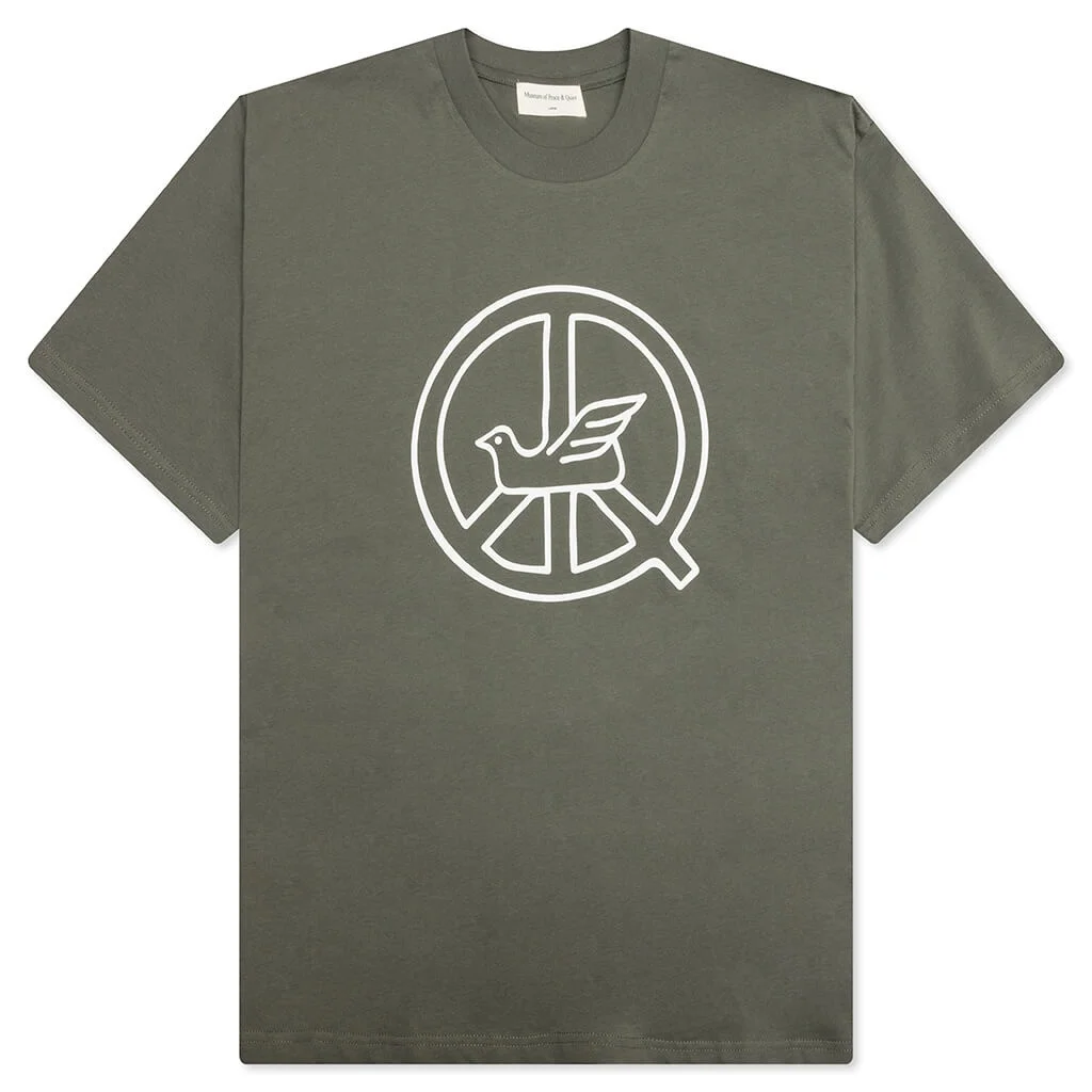 PEACEFUL DOVE T-SHIRT - OLIVE - 1