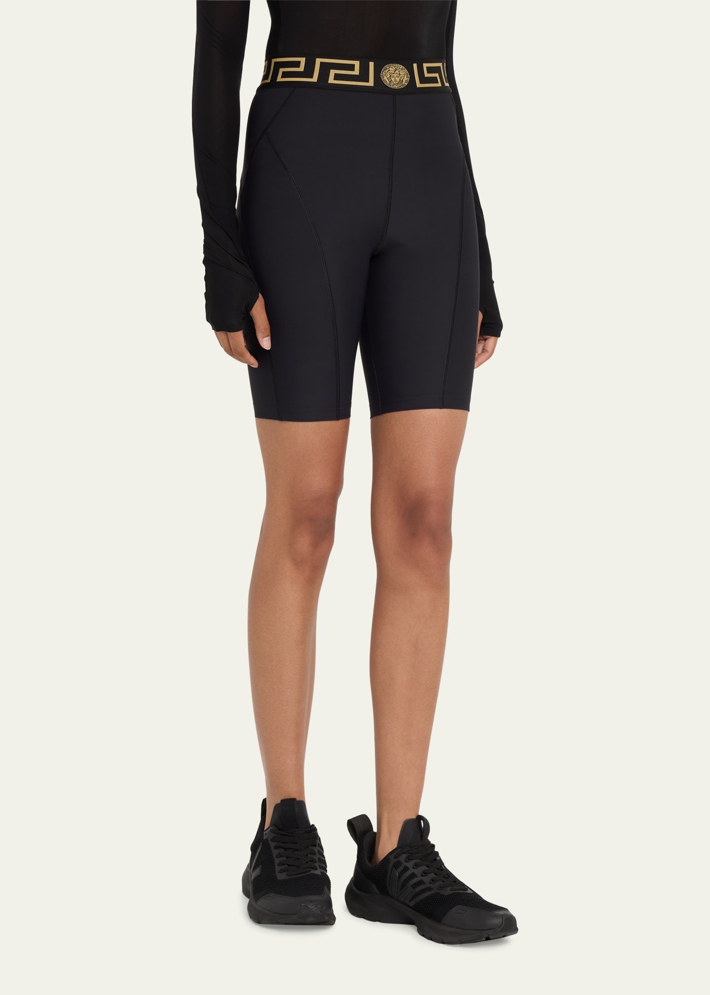 Greca Bike Shorts - 3