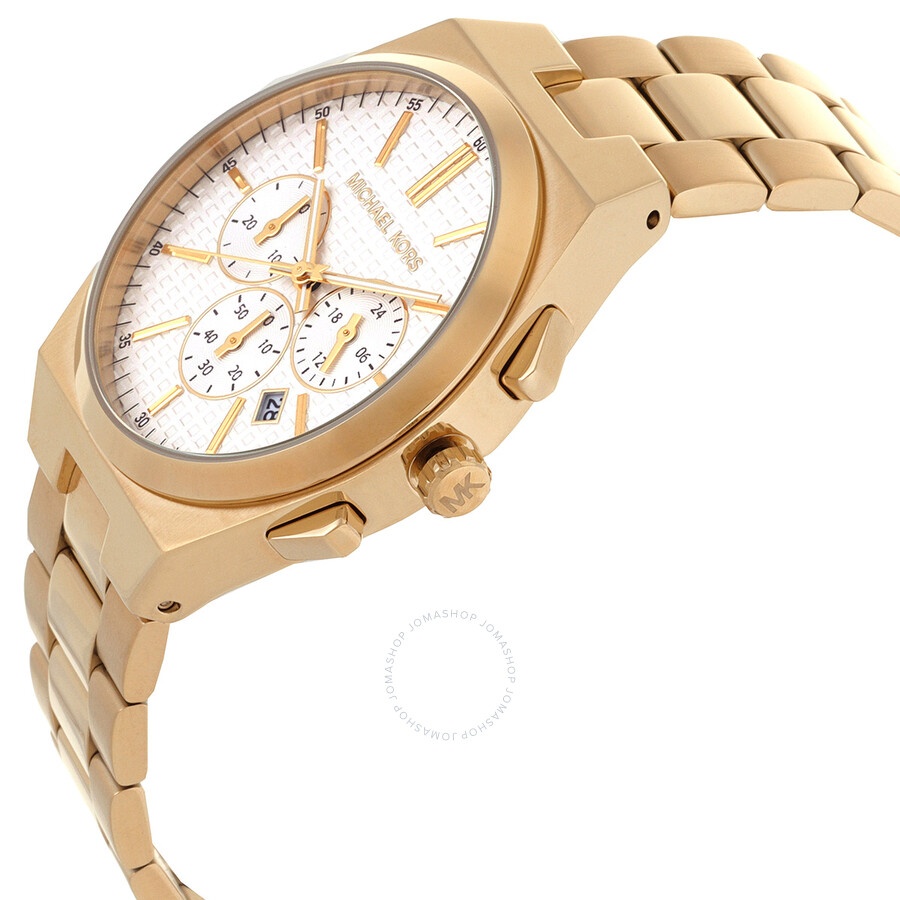 Michael Kors - Michael Kors Lennox Chronograph Quartz White Dial Men's Watch MK9120 - 2