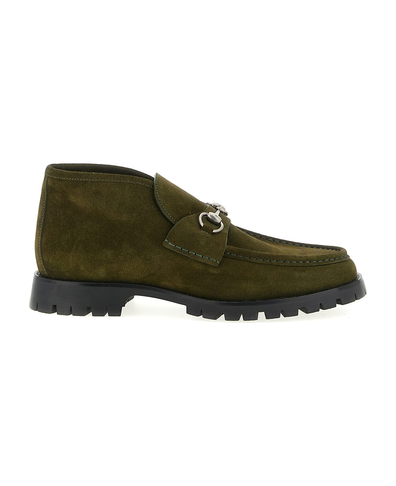 Horsebit Ankle Boots - 1