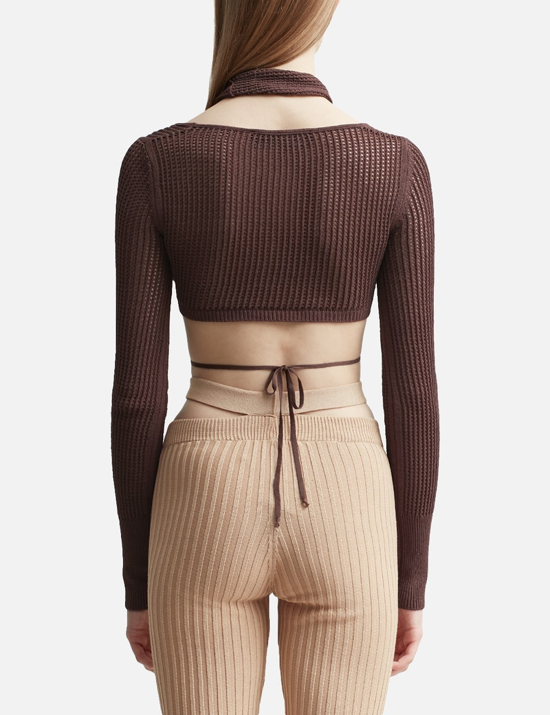 FISHNET KNIT CROP TOP 3