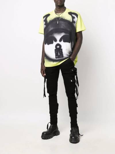 Givenchy X Chito graffiti print oversized T-shirt outlook