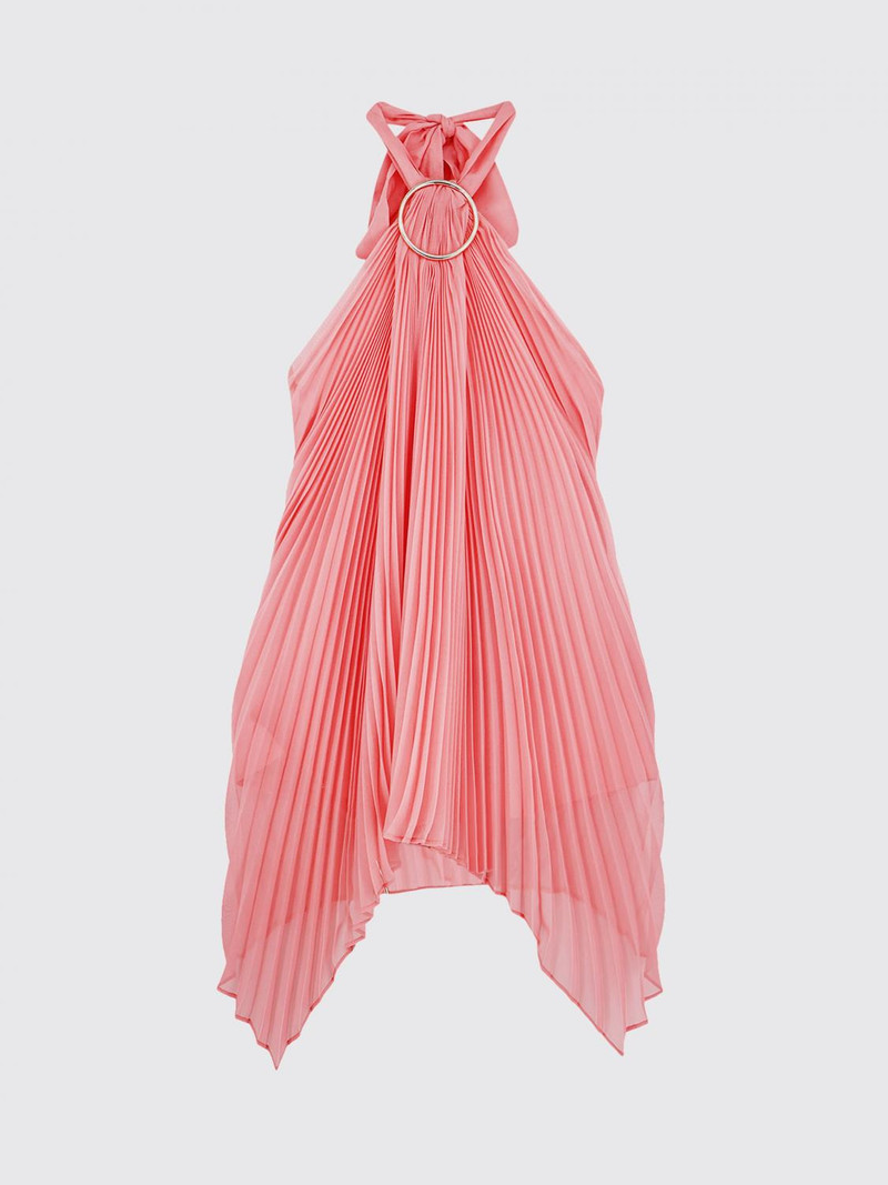 Max Mara Valzer Pleated Polyester Top Max Mara outlook