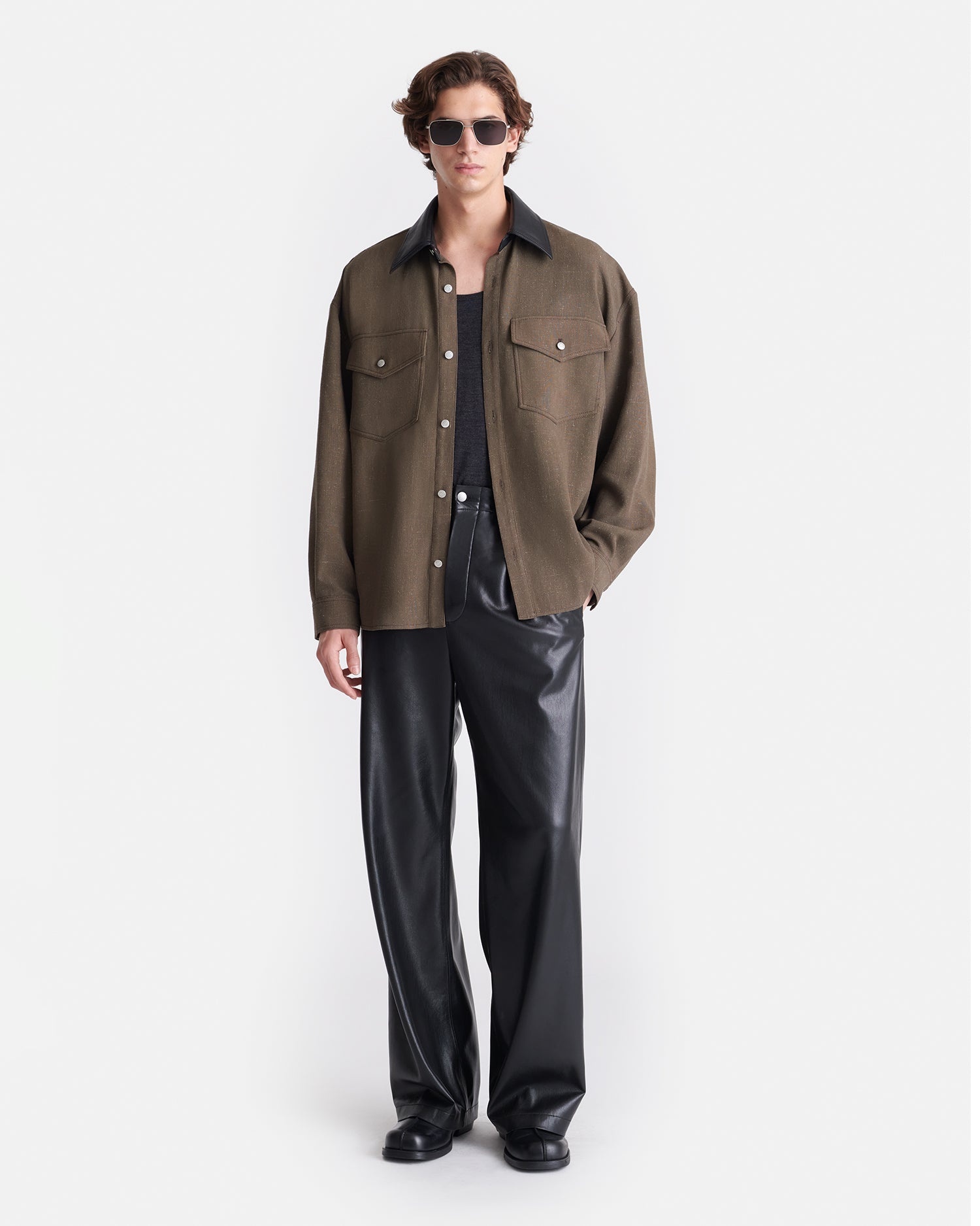 Boxy Fit Overshirt - 2