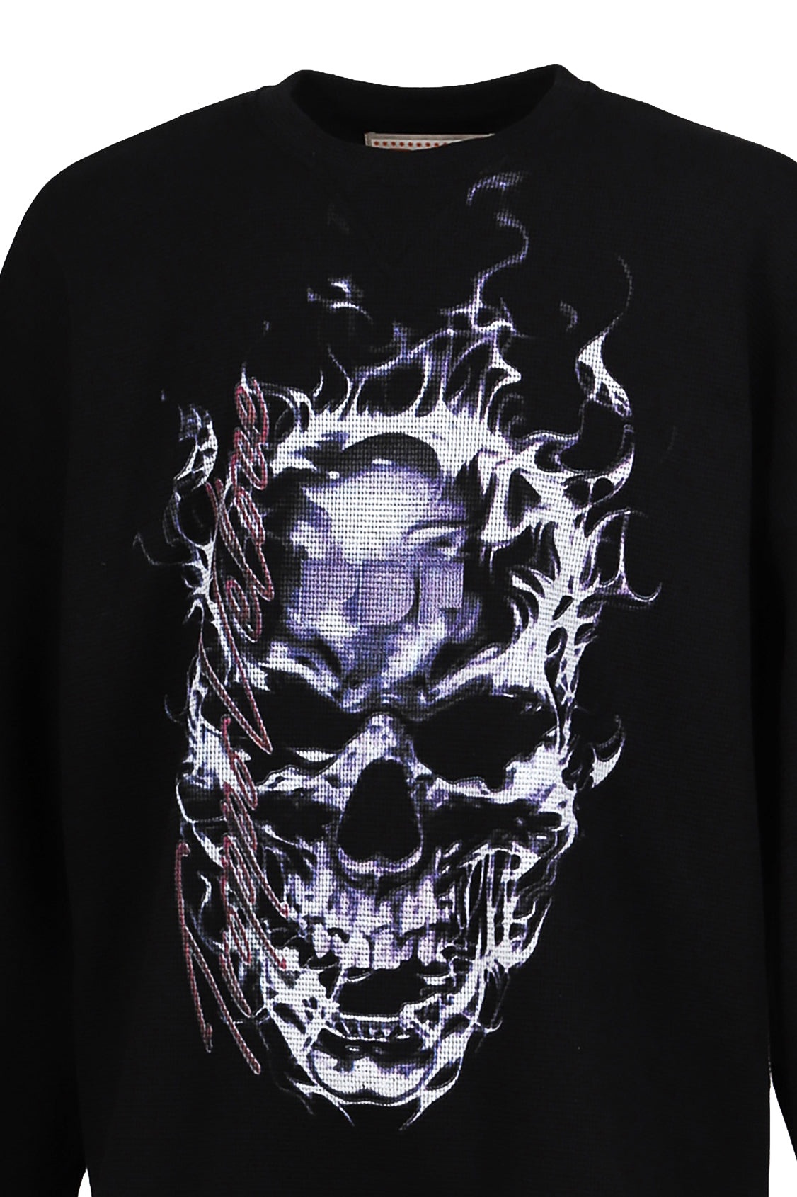 SKULL LONGSLEEVE (DOM47 BIS) / BLK - 8