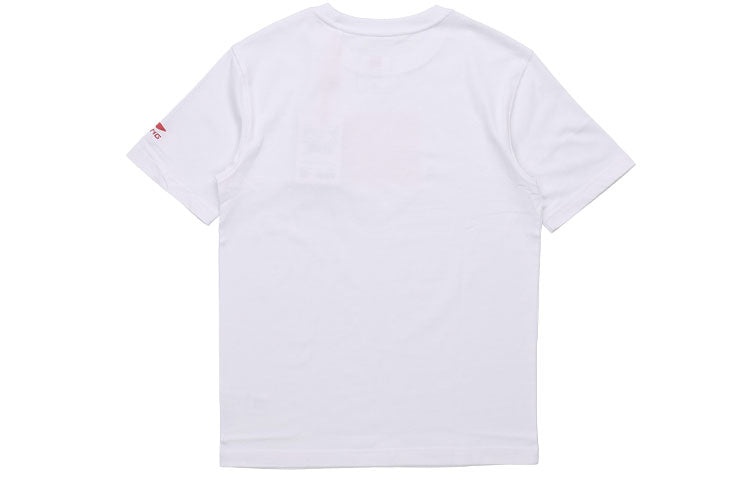 Li-Ning Sports Fashion Series Casual Sports Round Neck Short Sleeve 'White' AHSQ663-2 - 2