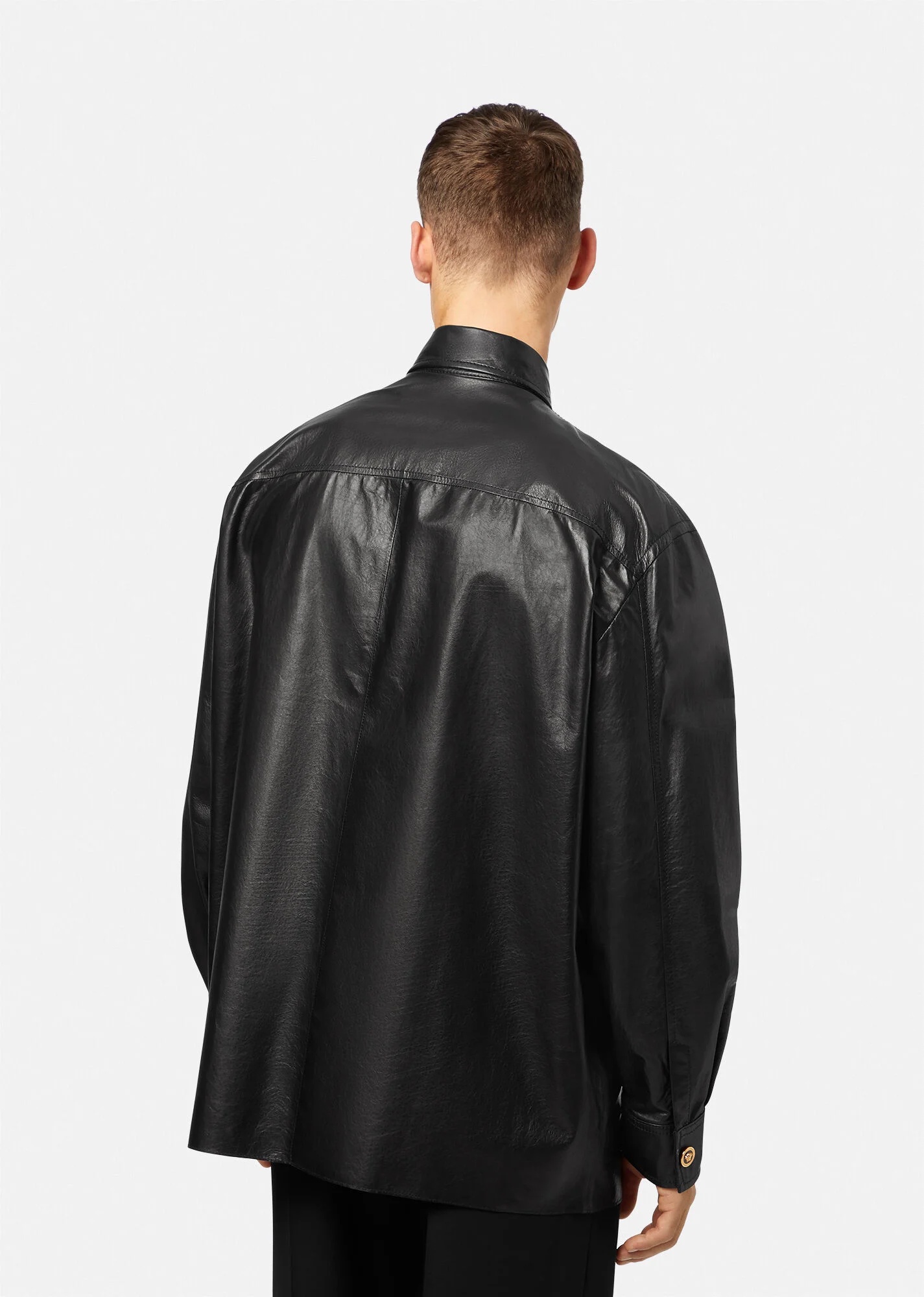 Nappa Leather Shirt - 4