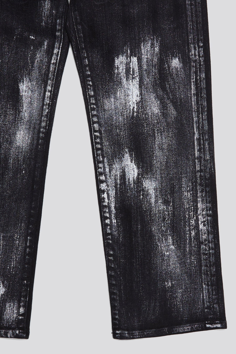 BOY STRAIGHT - SILVERED BLACK STRECH 8