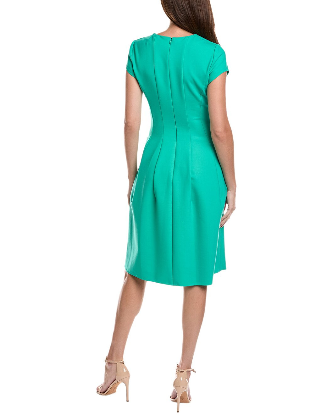 Oscar de la Renta Twisted Front Midi Dress - 2