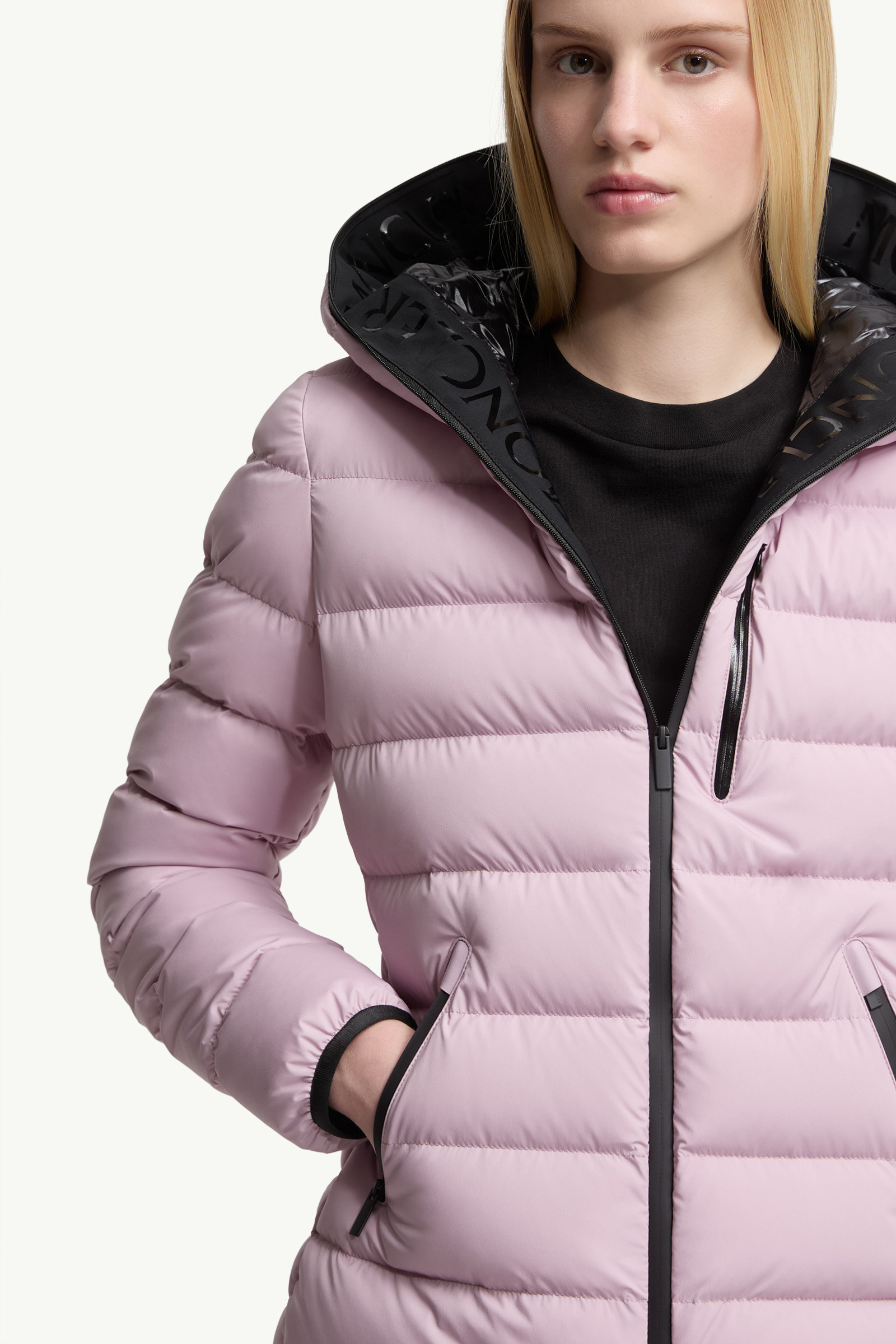 Herbe Hooded Short Down Jacket - 6
