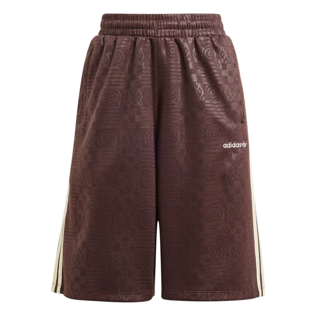 (WMNS) adidas '80s Capri Shorts 'Brown' JC6142 - 1