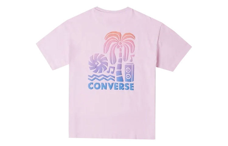 (WMNS) Converse Music Festival T-Shirt 'Stardust Lilac' 10026375-A02 - 2