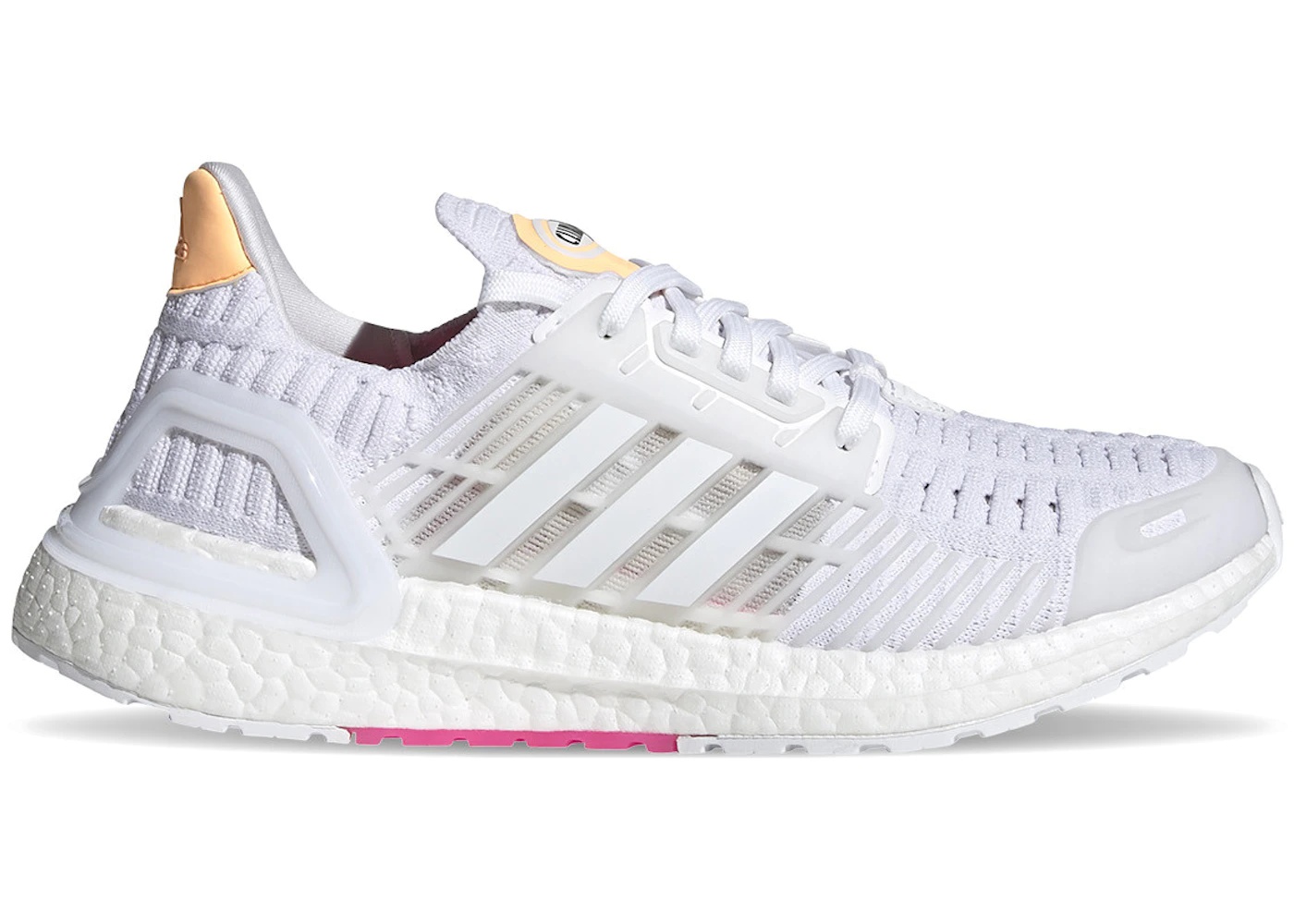 adidas Ultra Boost DNA CC_1 White Acid Orange (Women's) - 1