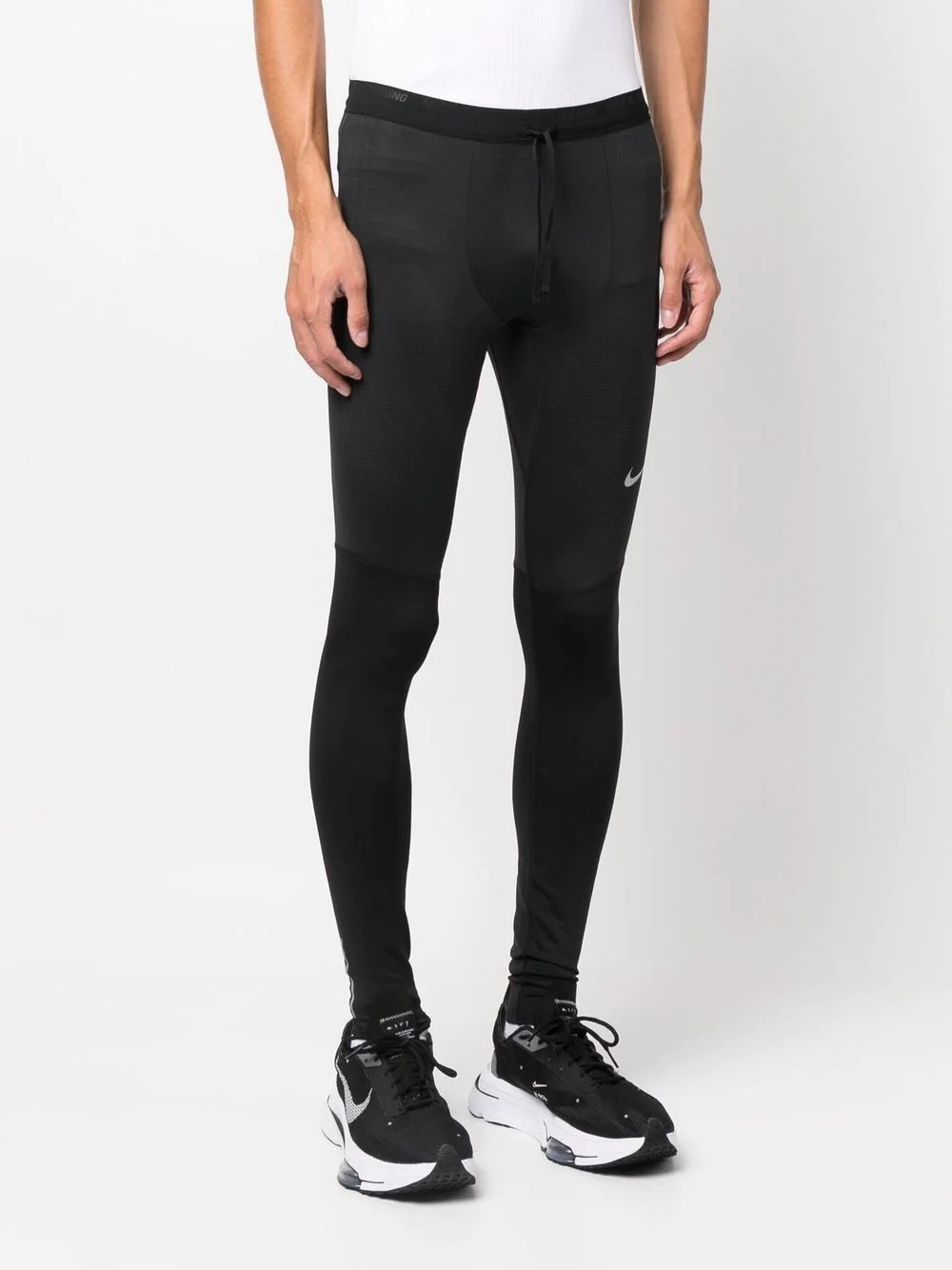 Swoosh detail stretch-leggings - 3