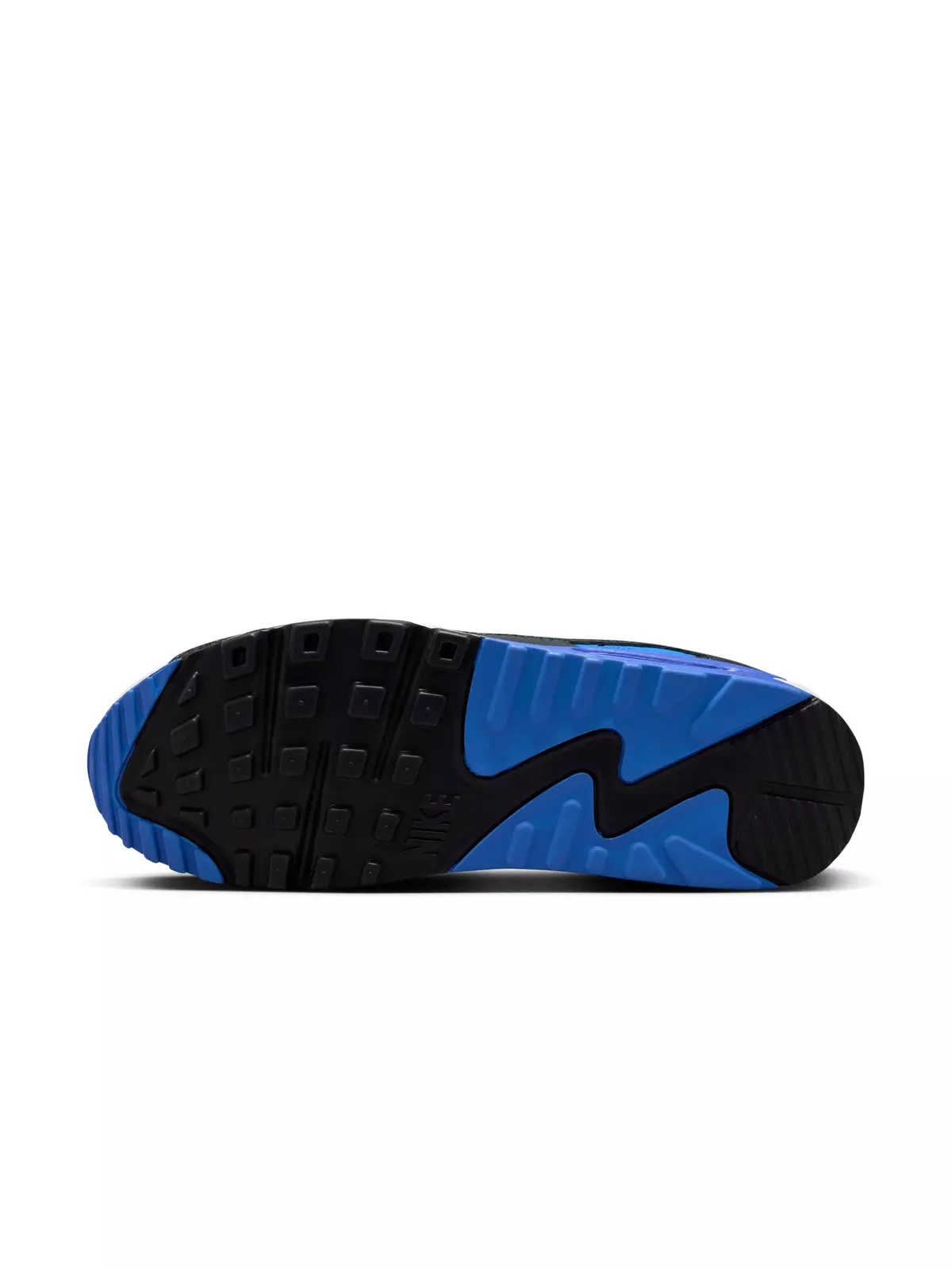 Air Max 90 Premium "White/Racer Blue/Black/Khaki" Men's Shoe - 6