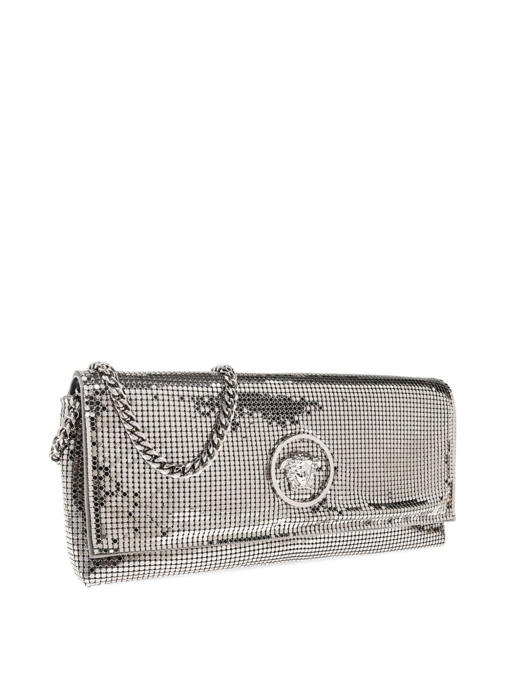 La Medusa metal mesh clutch bag - 4