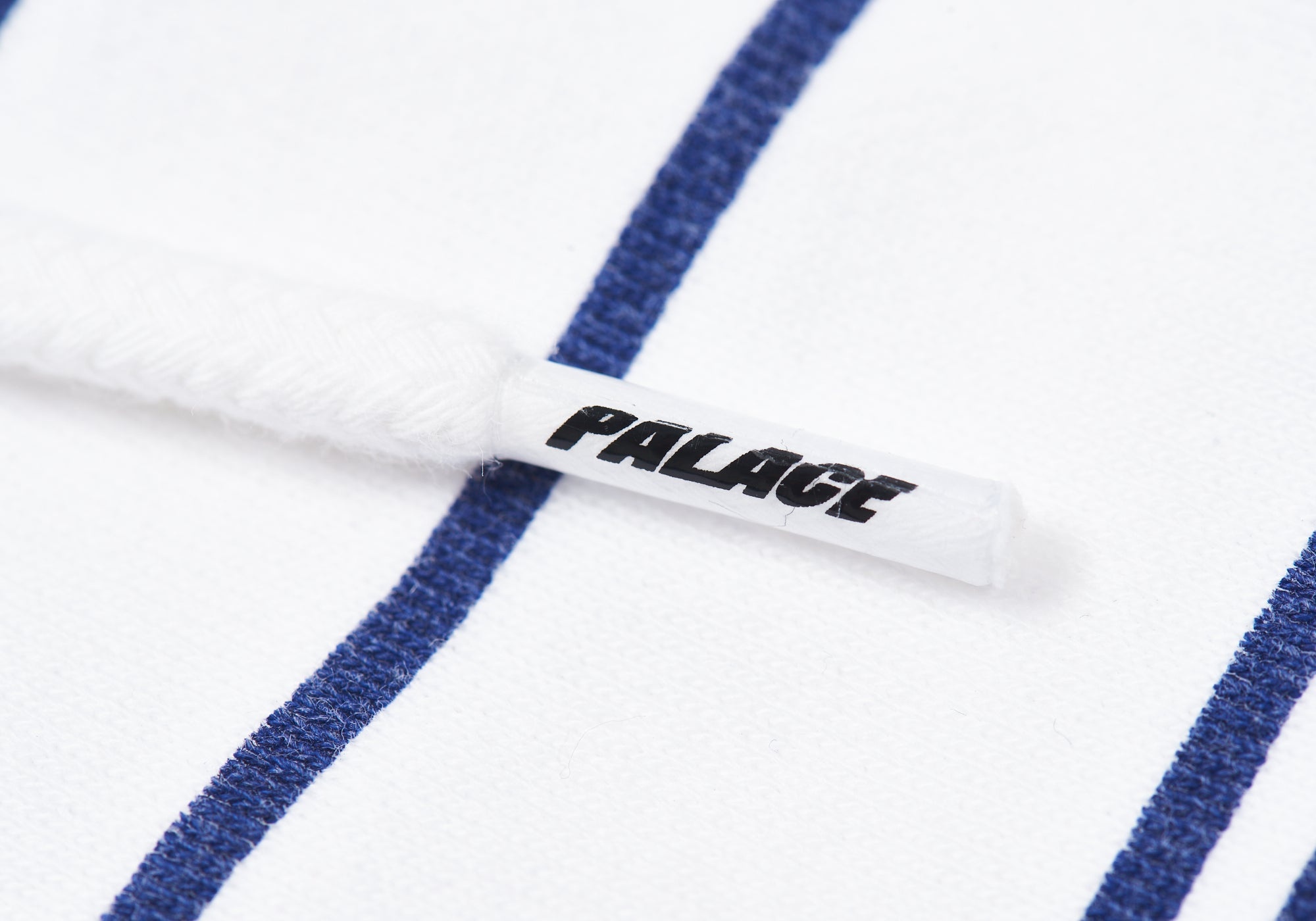 PRINTED STRIPE SHORTS WHITE - 5