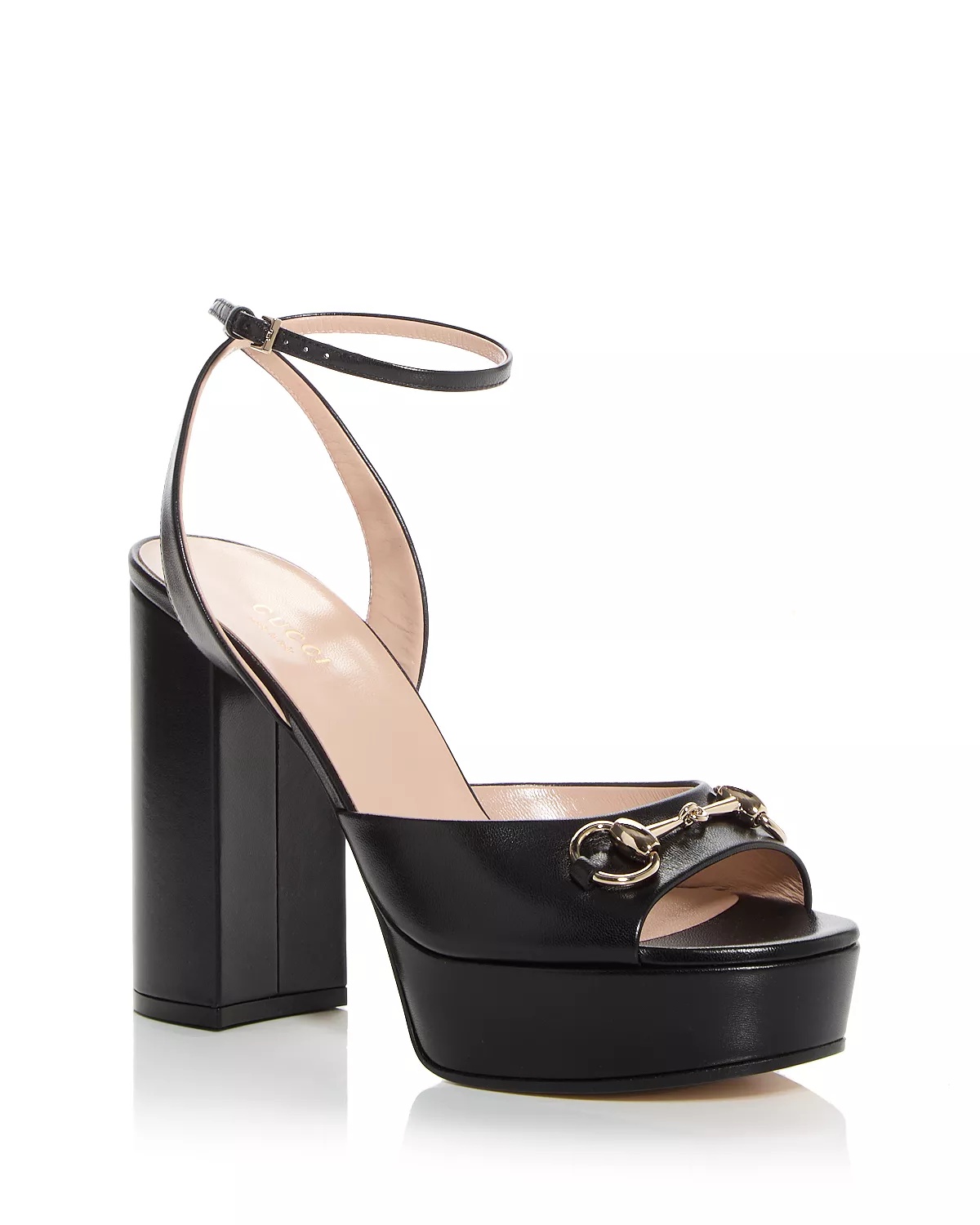 Women's Malaga Horsebit High Heel Platform Sandals - 1