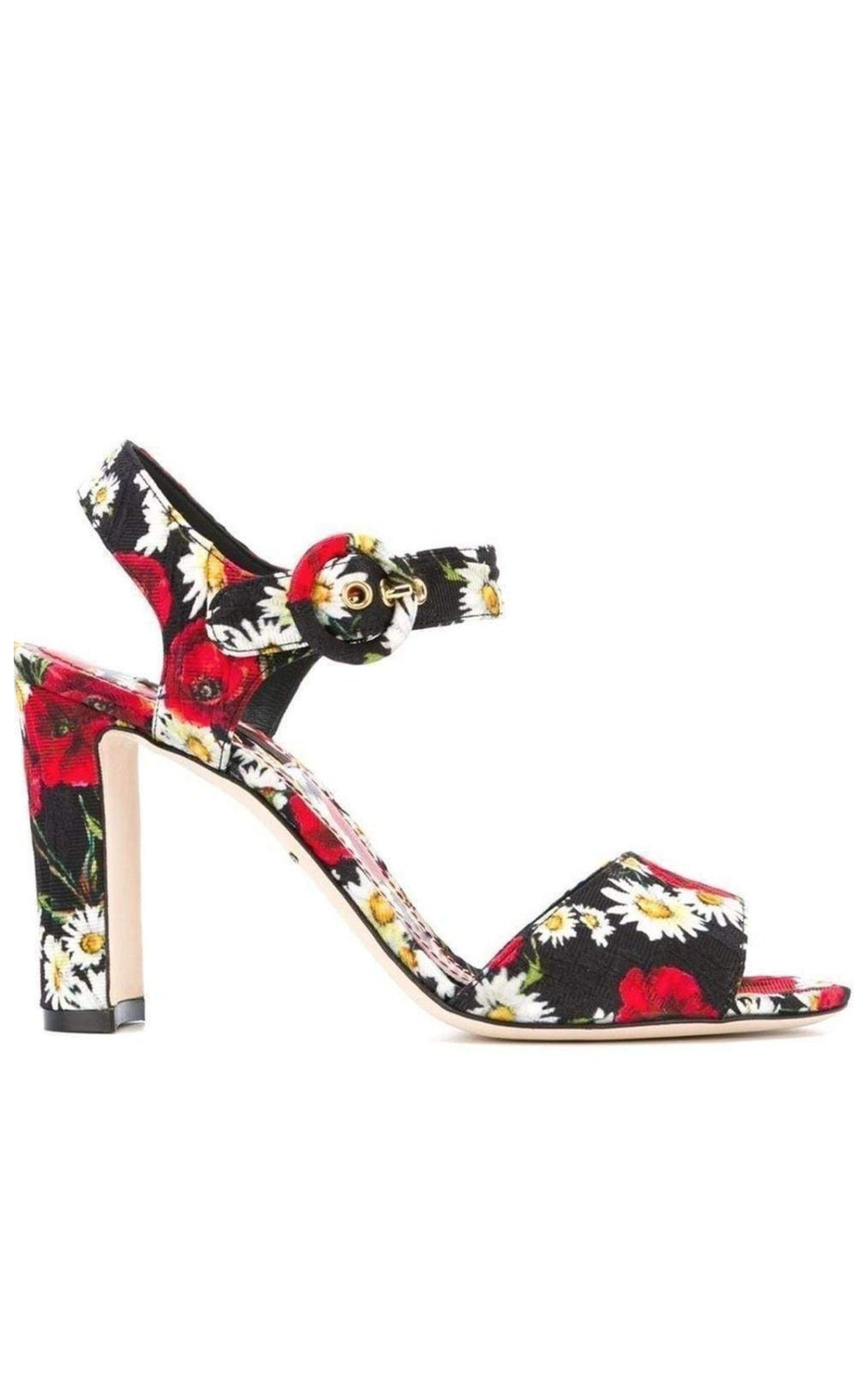 Daisy and Poppy Print Sandals - 1