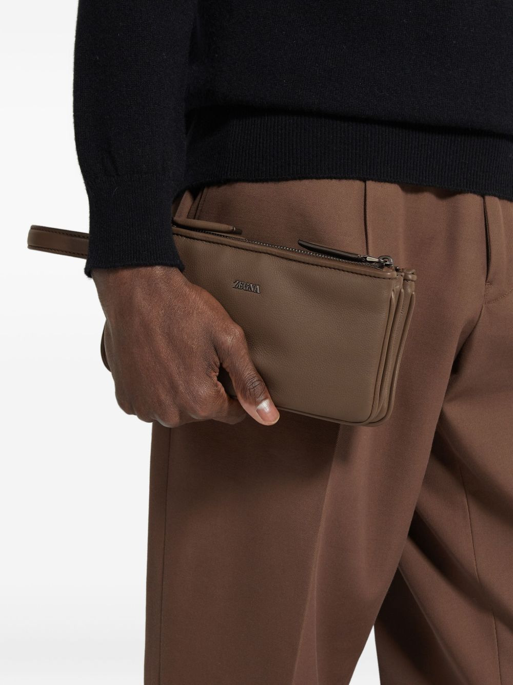 triple zip pouch - 5