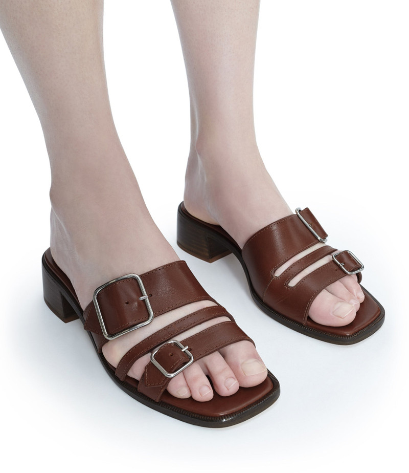 A.P.C. Aly à Talon mules outlook