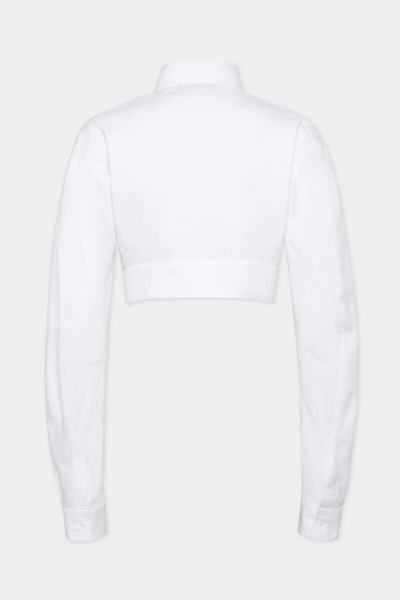 ROUNDED CROPPED SHIRT - 2