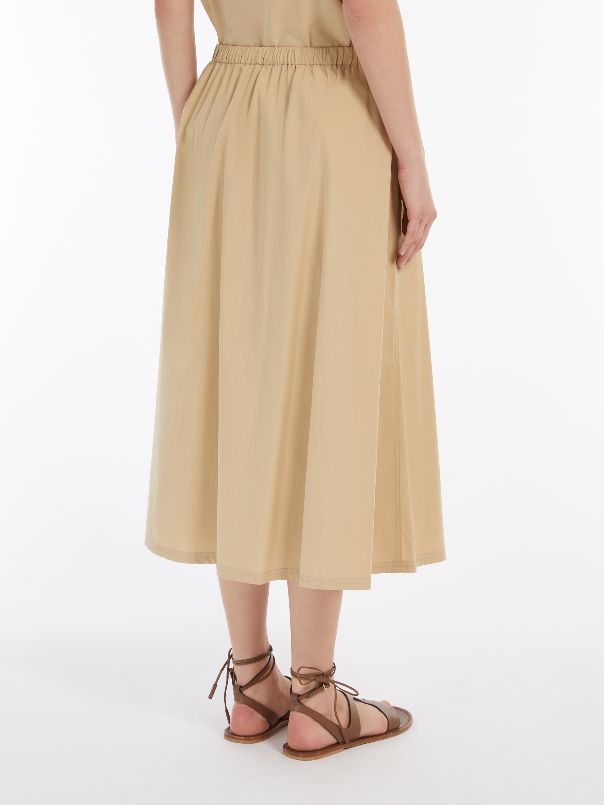 FOLK Cotton-poplin skirt - 4