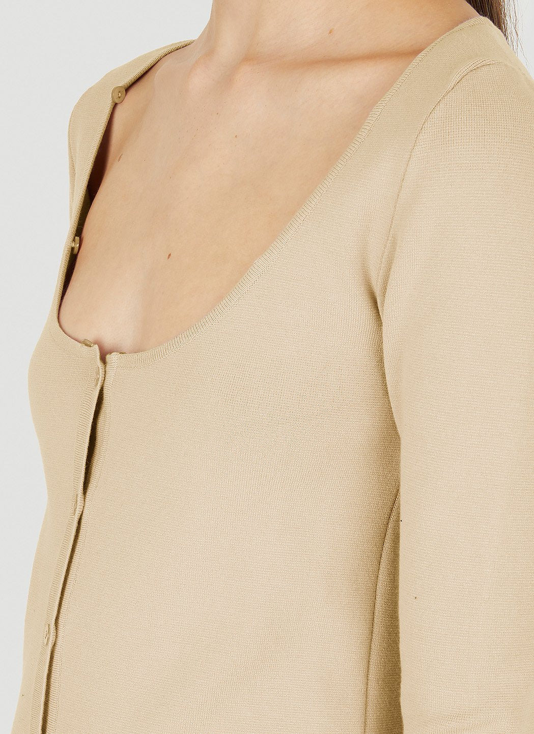 Blumarine Women Faux Fur Trim Cardigan - 6