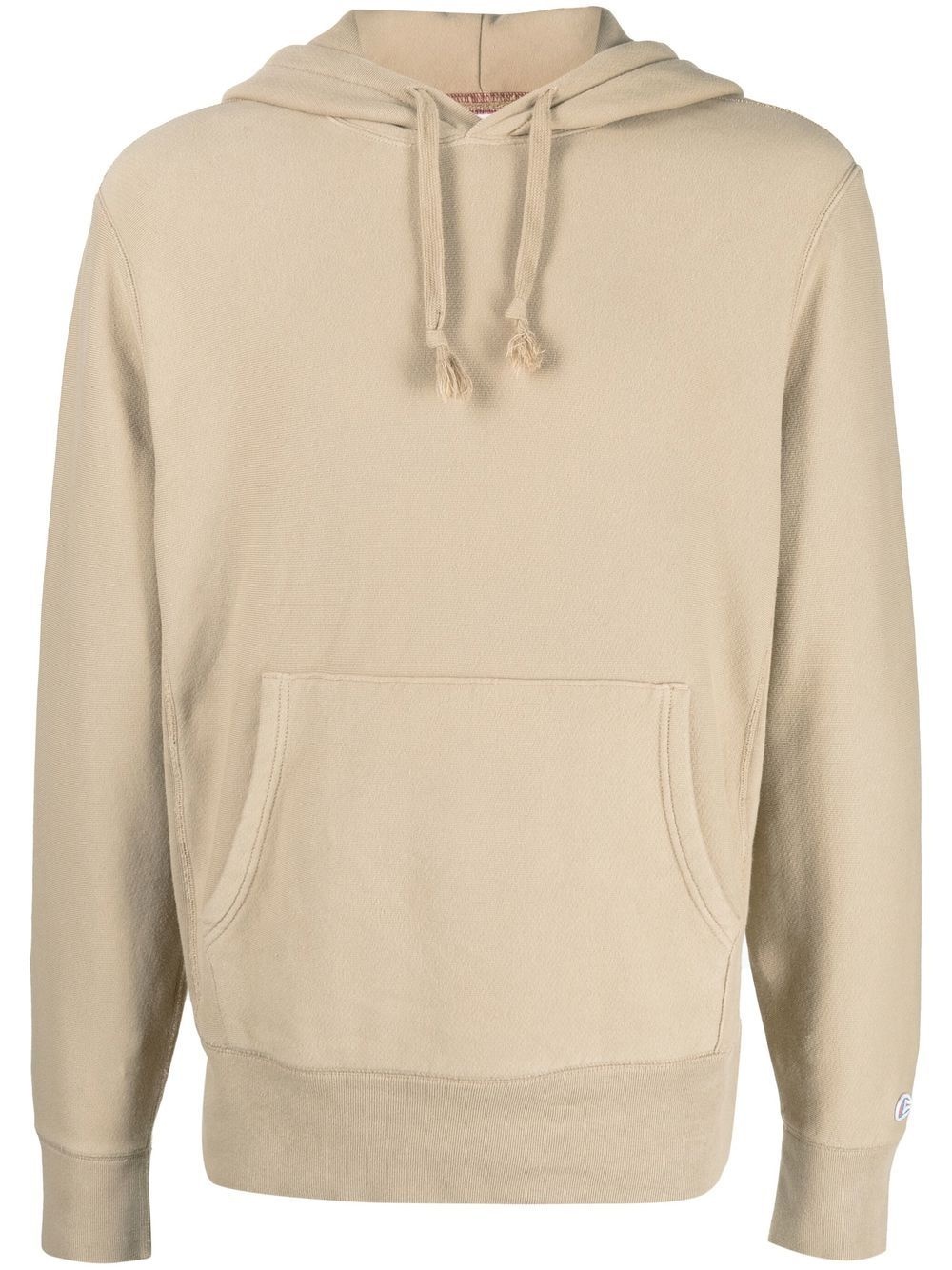 drawstring cotton hoodie - 1