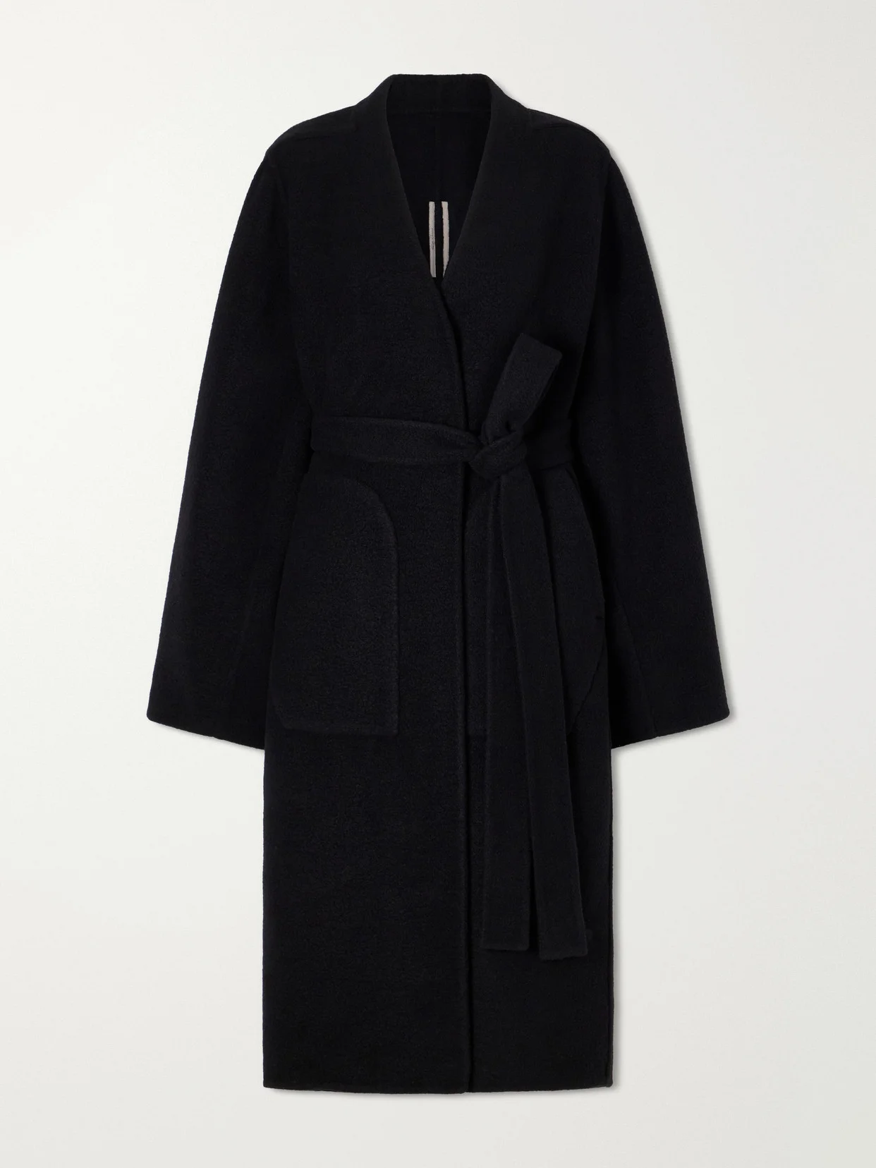 Dagger Belted Cashmere Coat - 1