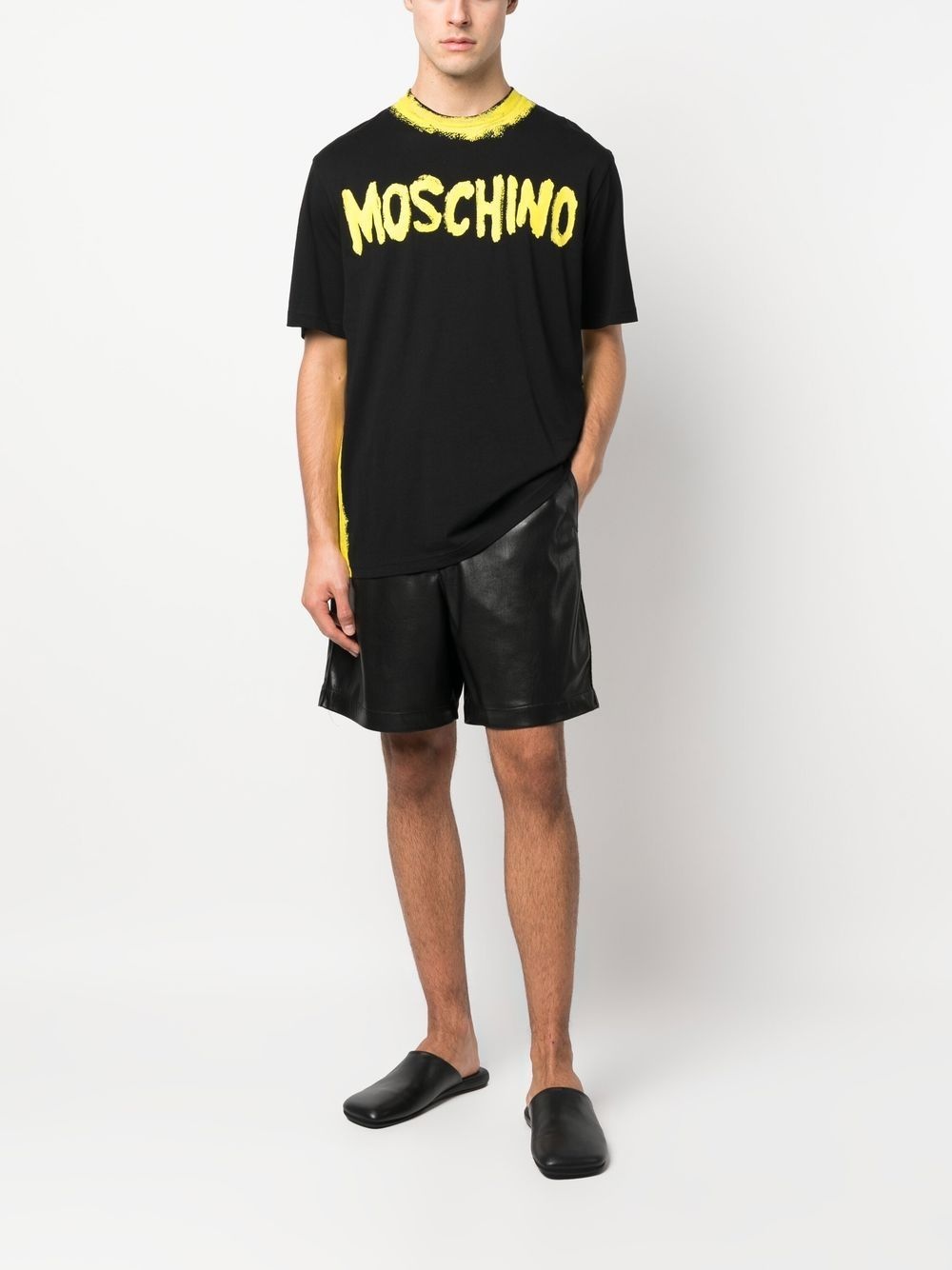 logo-print organic cotton T-shirt - 2