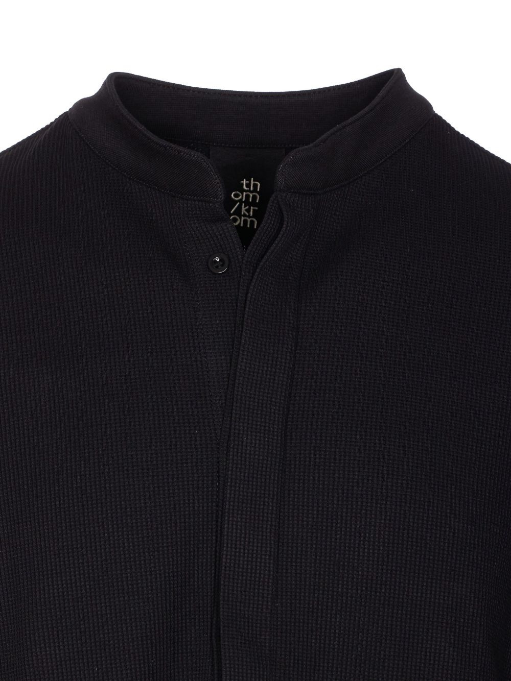 buttoned knitted shirt - 4