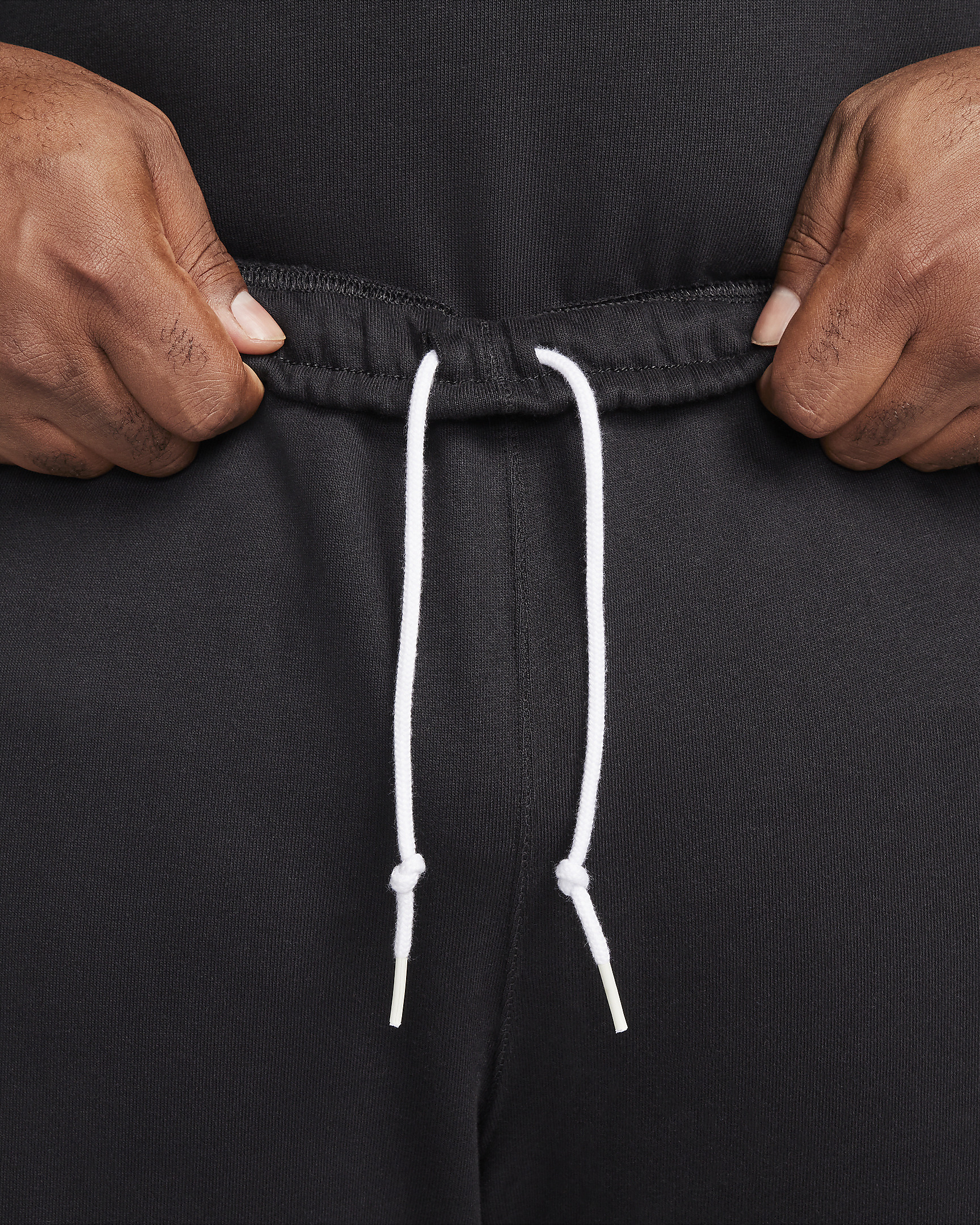 Nike Solo Swoosh Men's Open-Hem Fleece Pants - 9