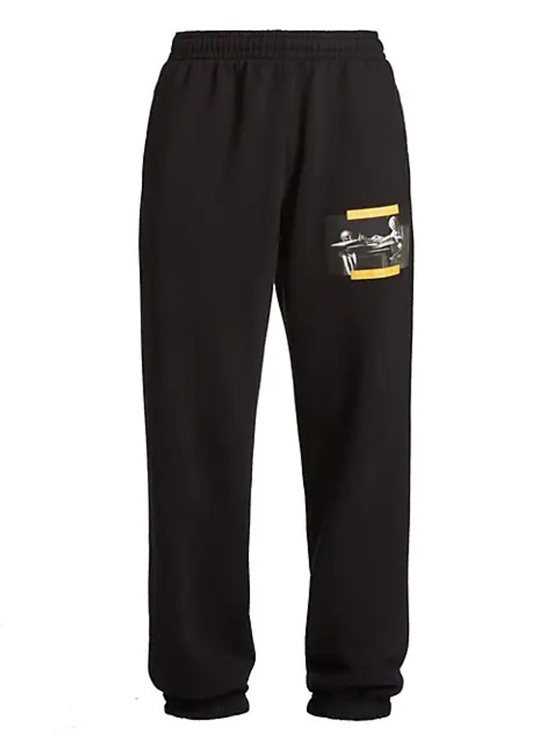 Carvaggio's "St. John Writing" Cotton Jogger Pants - 1