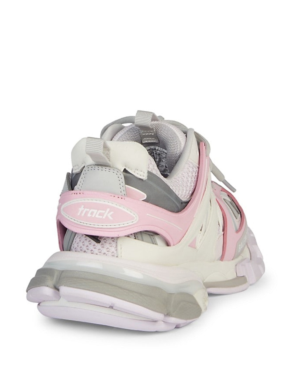 LED Track Sneaker Grey Pink and White - 3