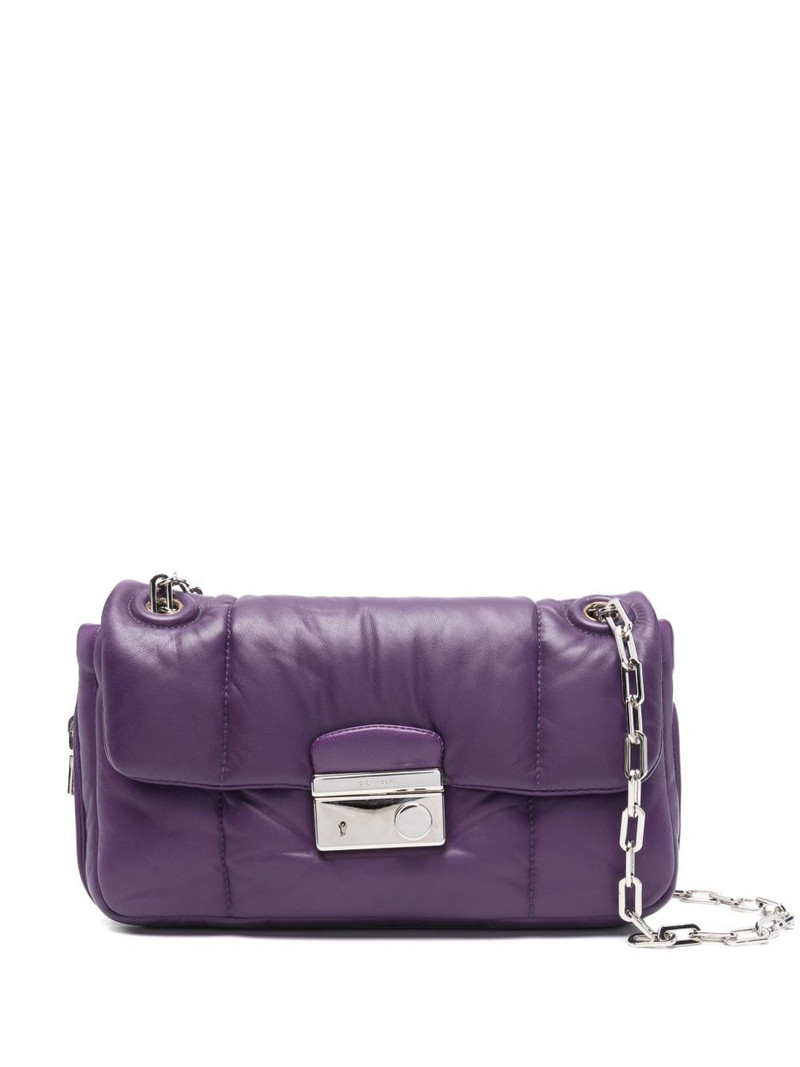quilted chain-strap shoulder bag 1