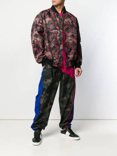 Valentino VLTN camouflage bomber outlook