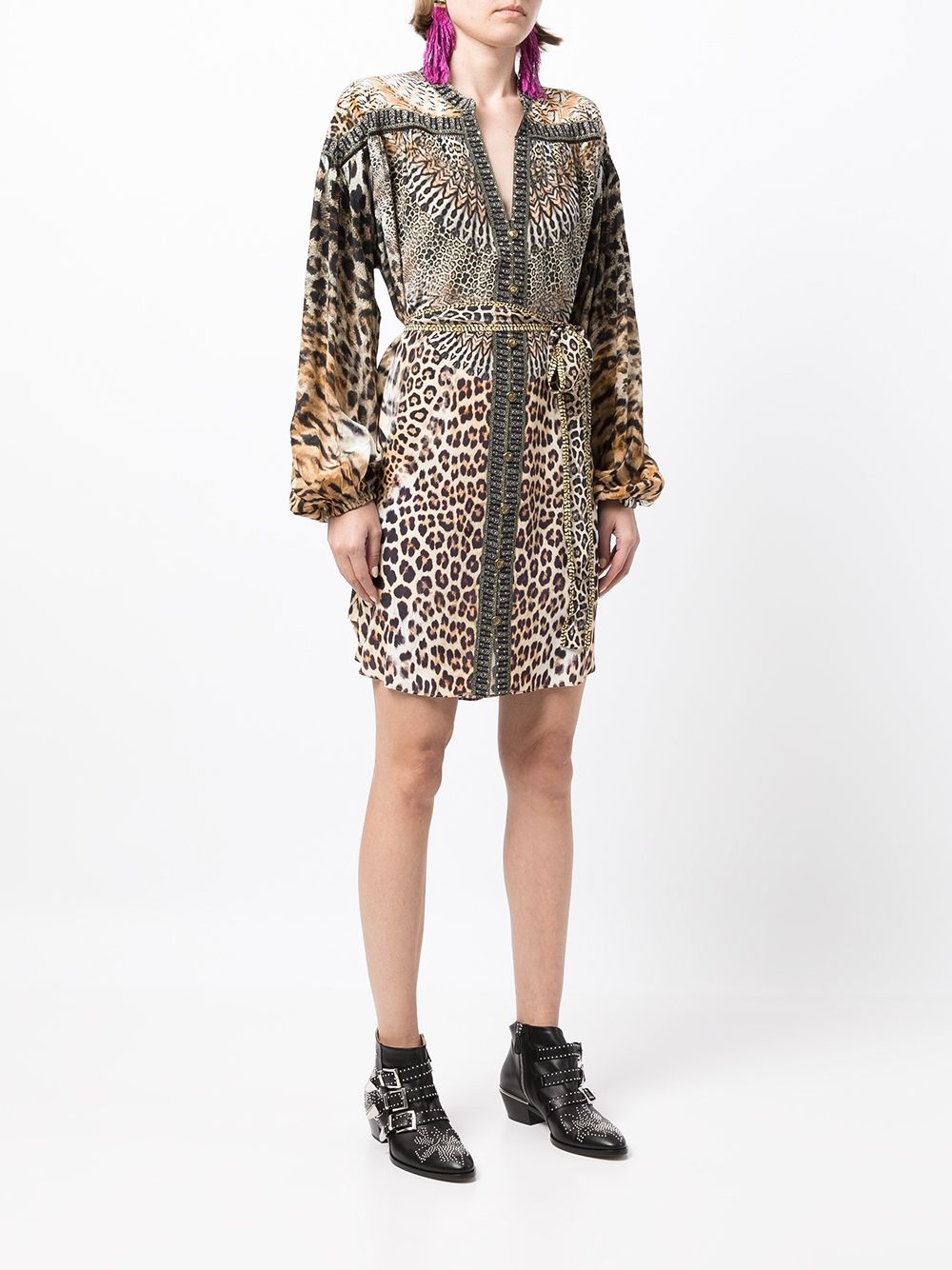 Call of the Cathedral silk dress - 3