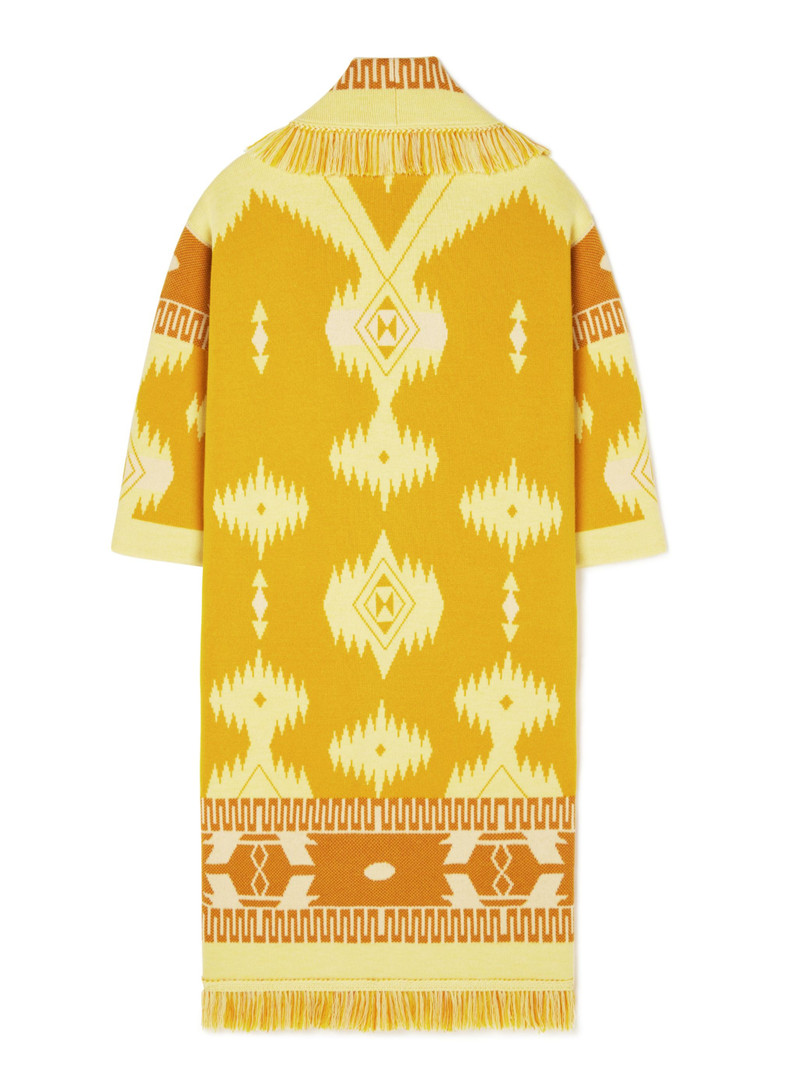 Alanui Icon Jacquard Coat outlook