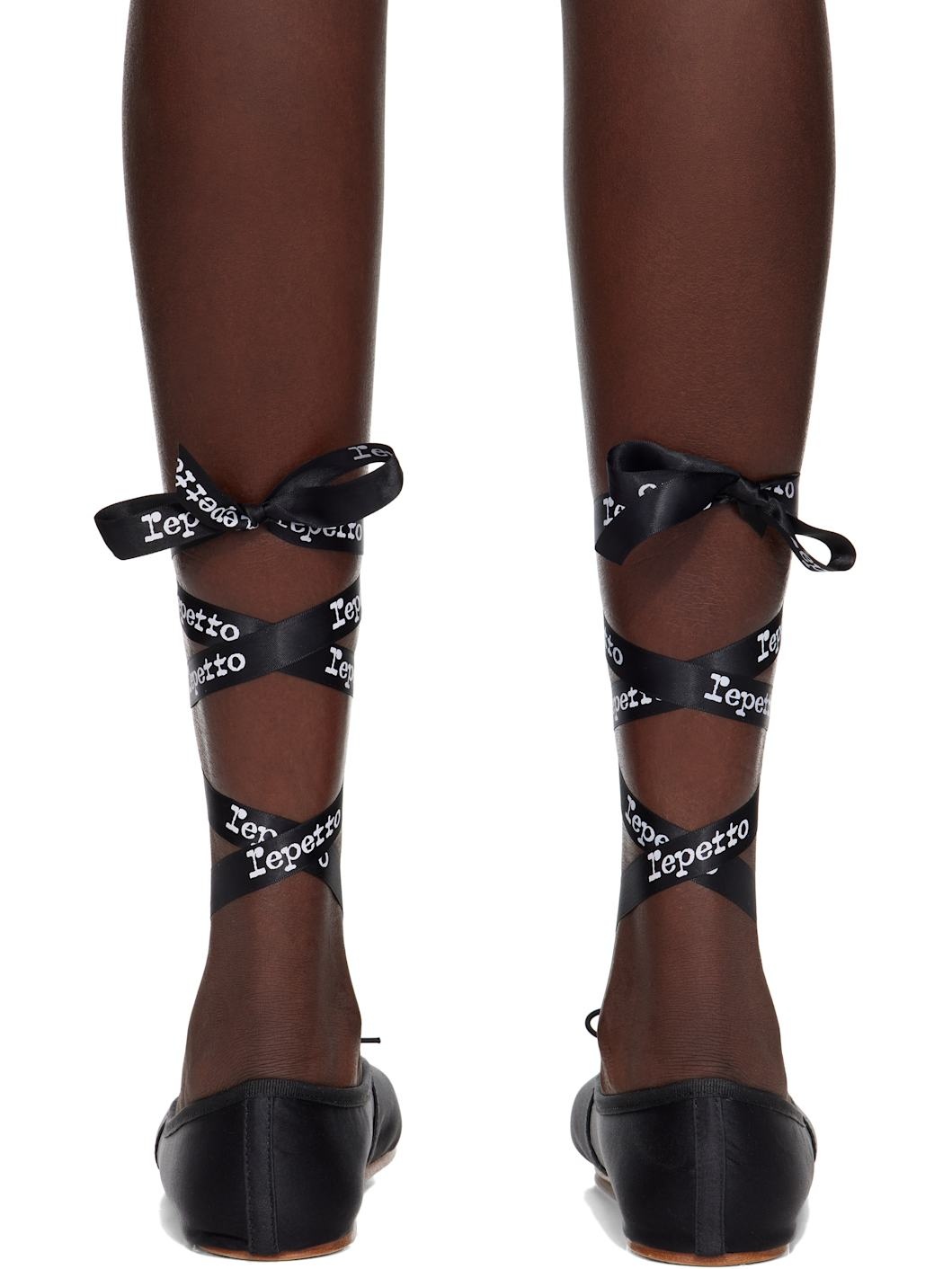 Black Sophia Ballerina Flats - 2