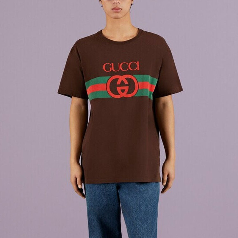 GUCCI Gucci FW22 Interlocking G Cotton T-Shirt 'White' 548334-XJET1-2100 outlook