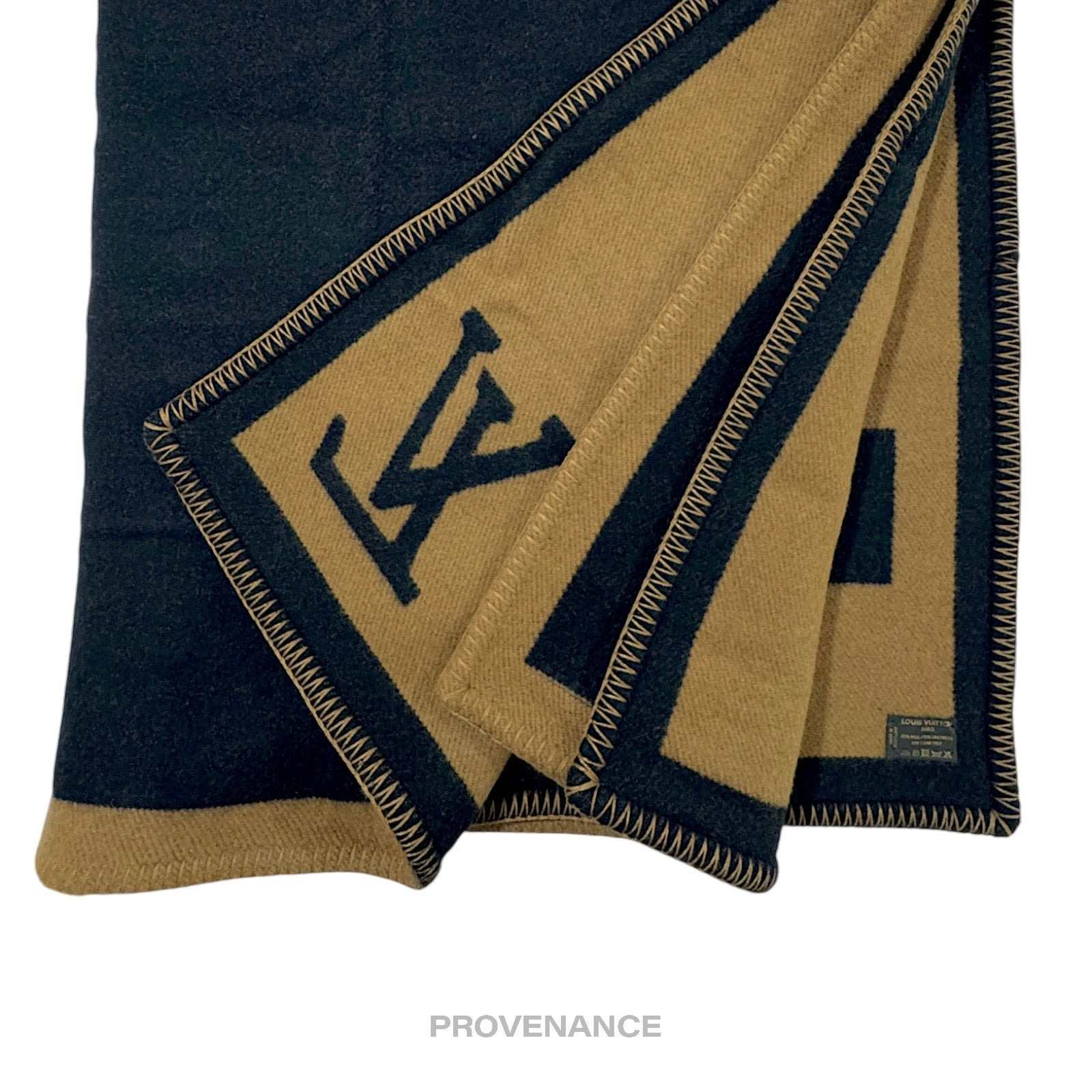Louis Vuitton Initials Karakoram Blanket - Wool Cashmere - 9