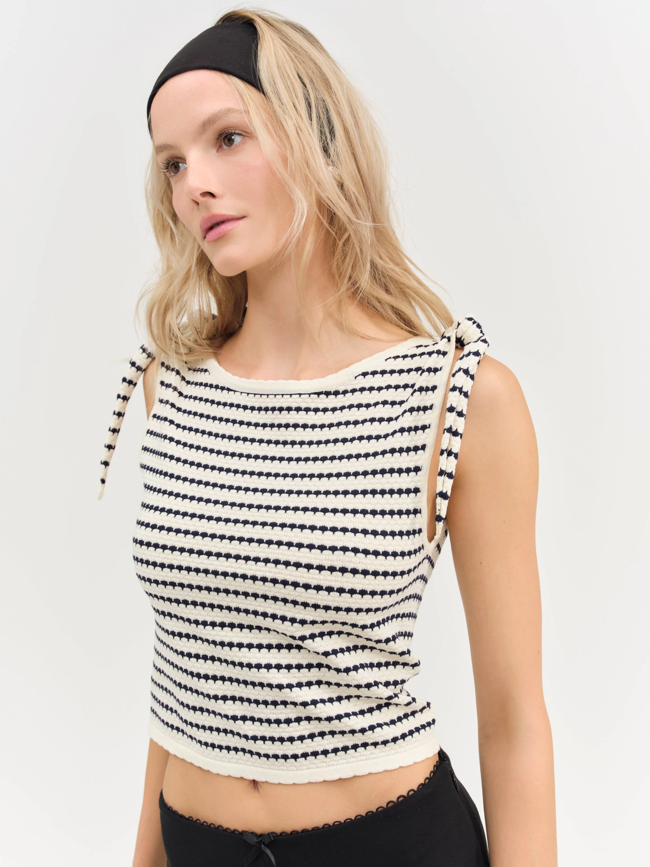 Regatta Stripe Knit Top - 1