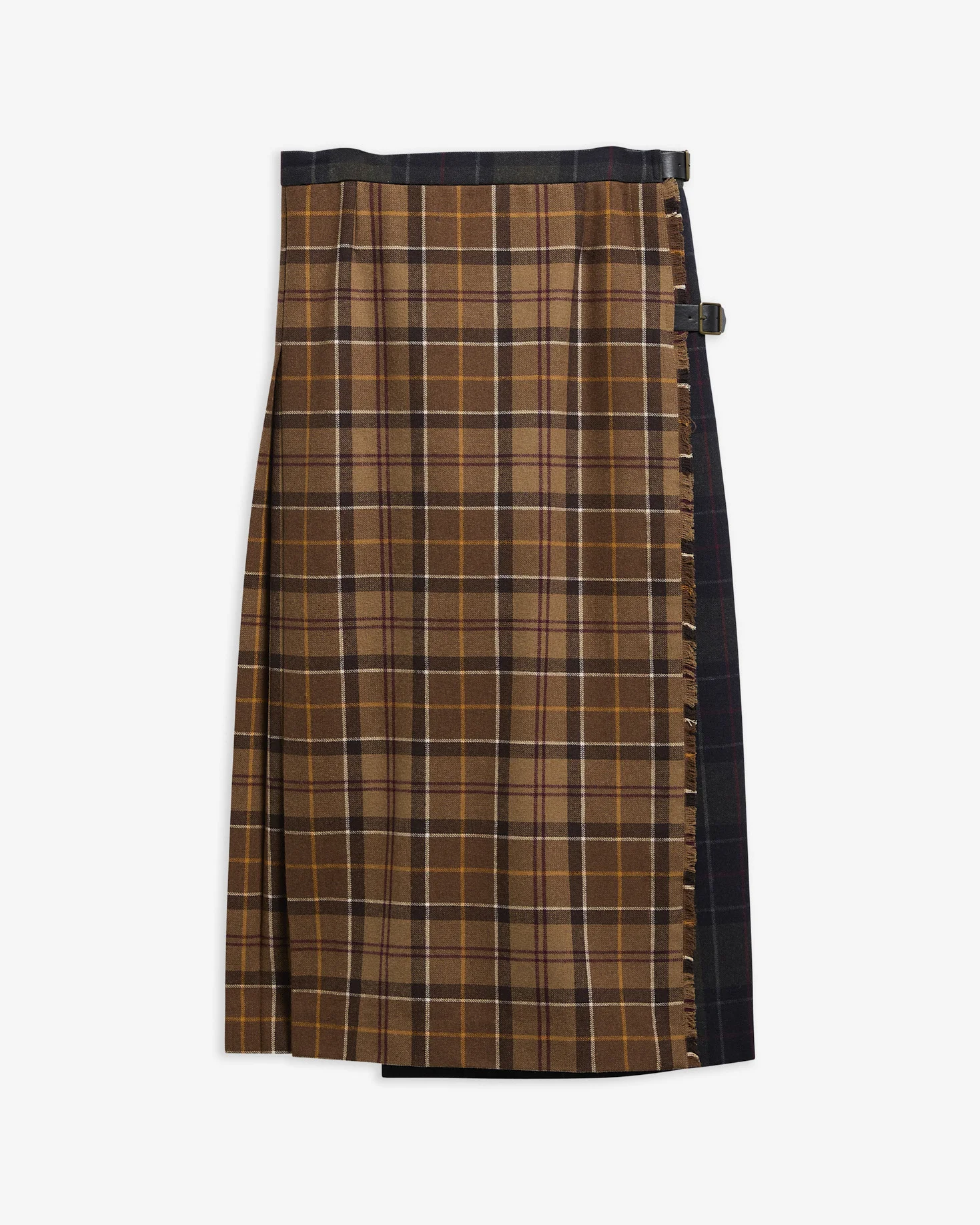 Hazelwood Tartan Midi Skirt - 1