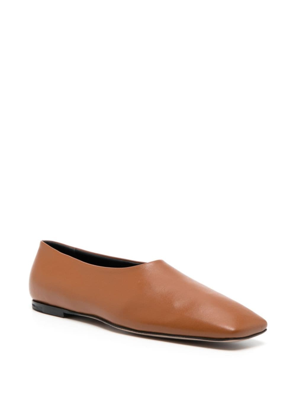 Atlas leather ballerina shoes - 2