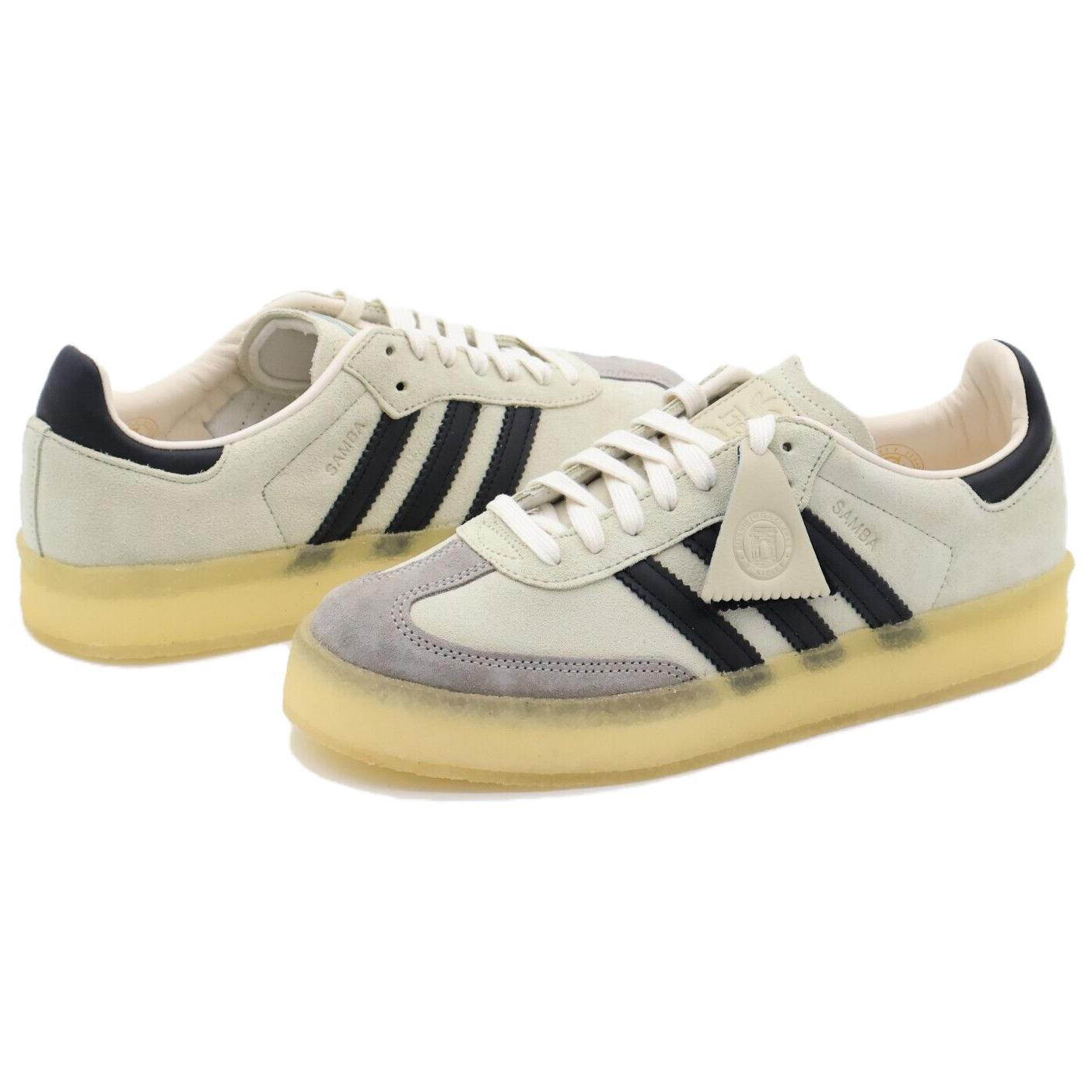 adidas originals 8th Street Samba x Ronnie Fieg x Clarks 'Kithmas - White Black' IE4033 - 3
